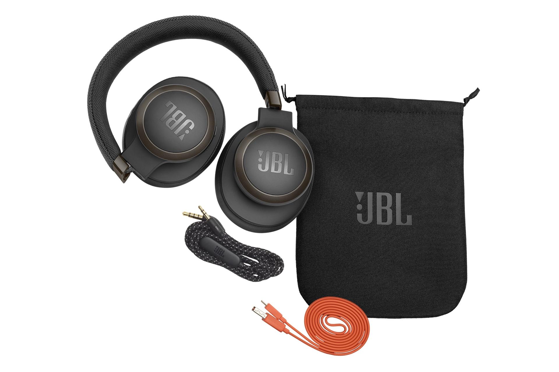 اقلام همراه هدفون بی سیم جی بی ال JBL LIVE 650BTNC مشکی