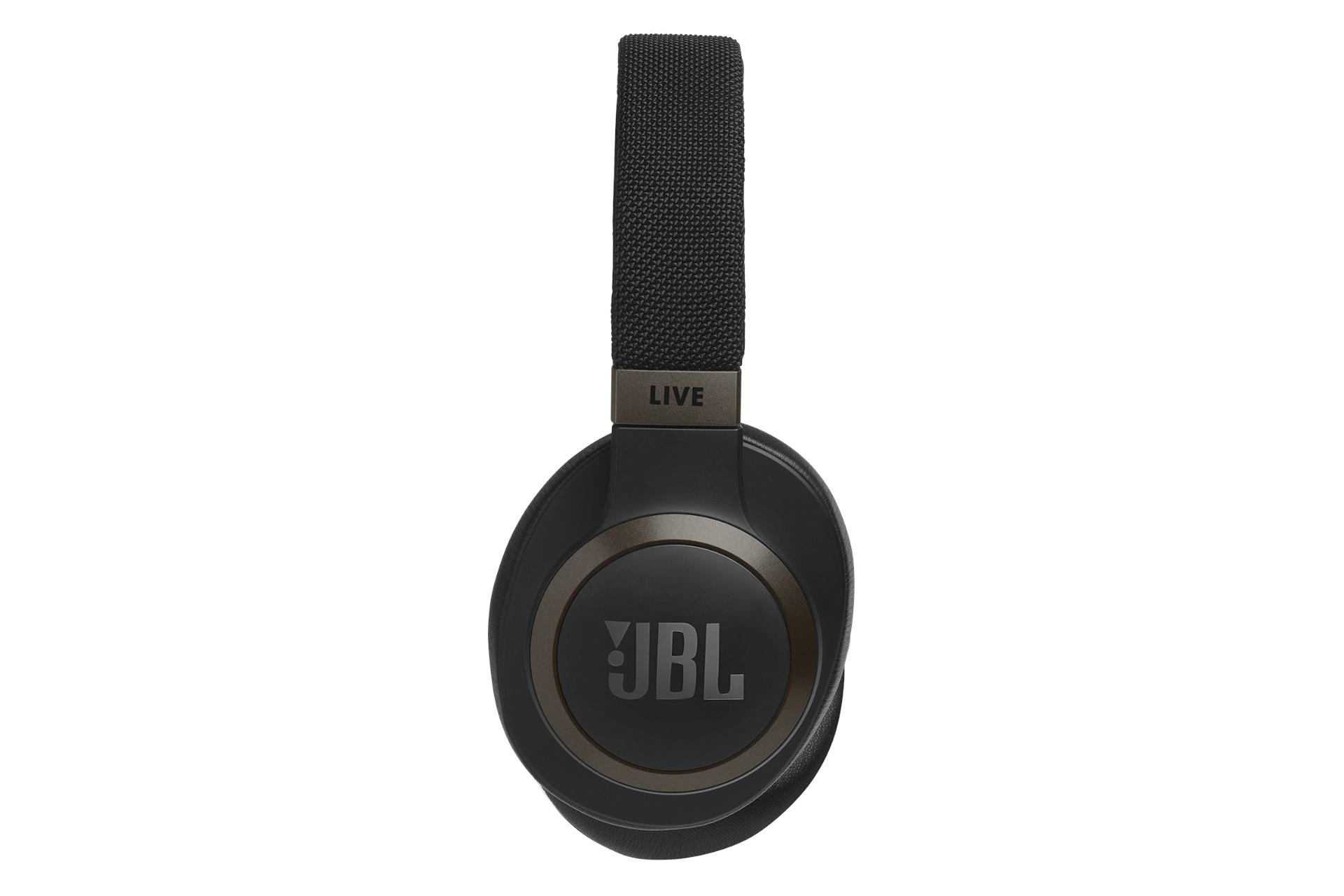 نمای جانبی هدفون بی سیم جی بی ال JBL LIVE 650BTNC مشکی