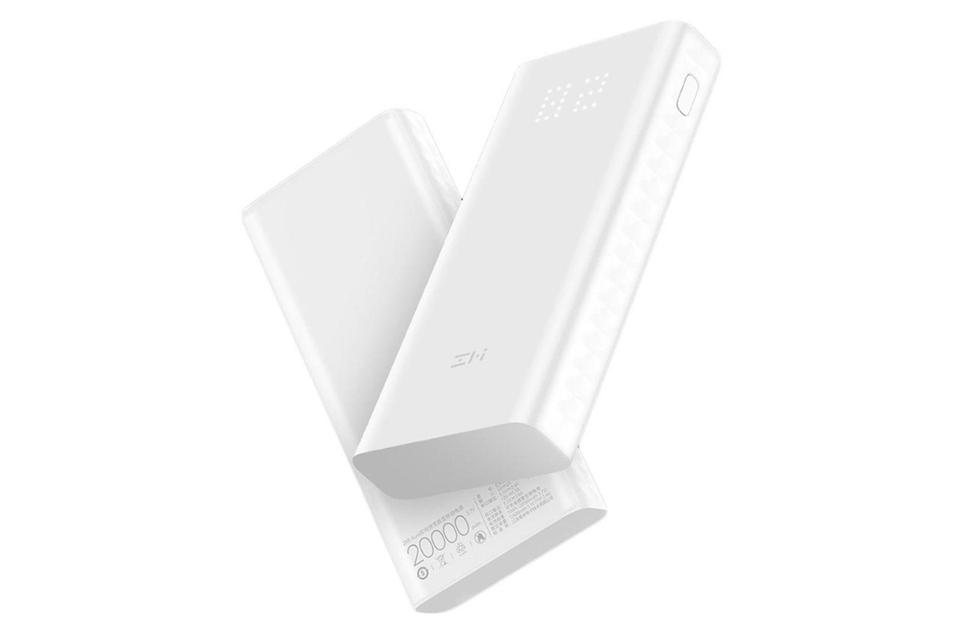 پاور بانک شیائومی زد ام آی Xiaomi ZMI QB821 20000mAh با ظرفیت 20000 میلی‌آمپر ساعت