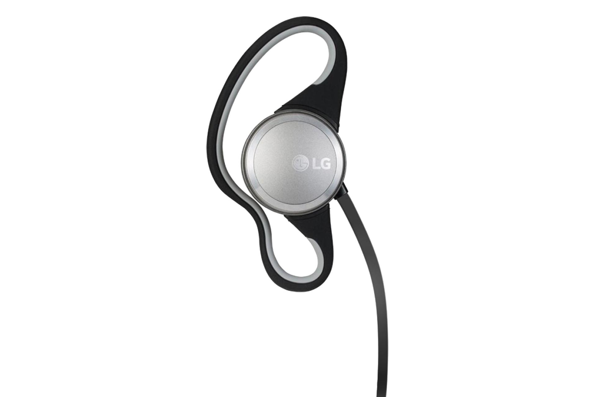 نمای پشت هدفون بی سیم ال جی LG FORCE HBS-S80 مشکی