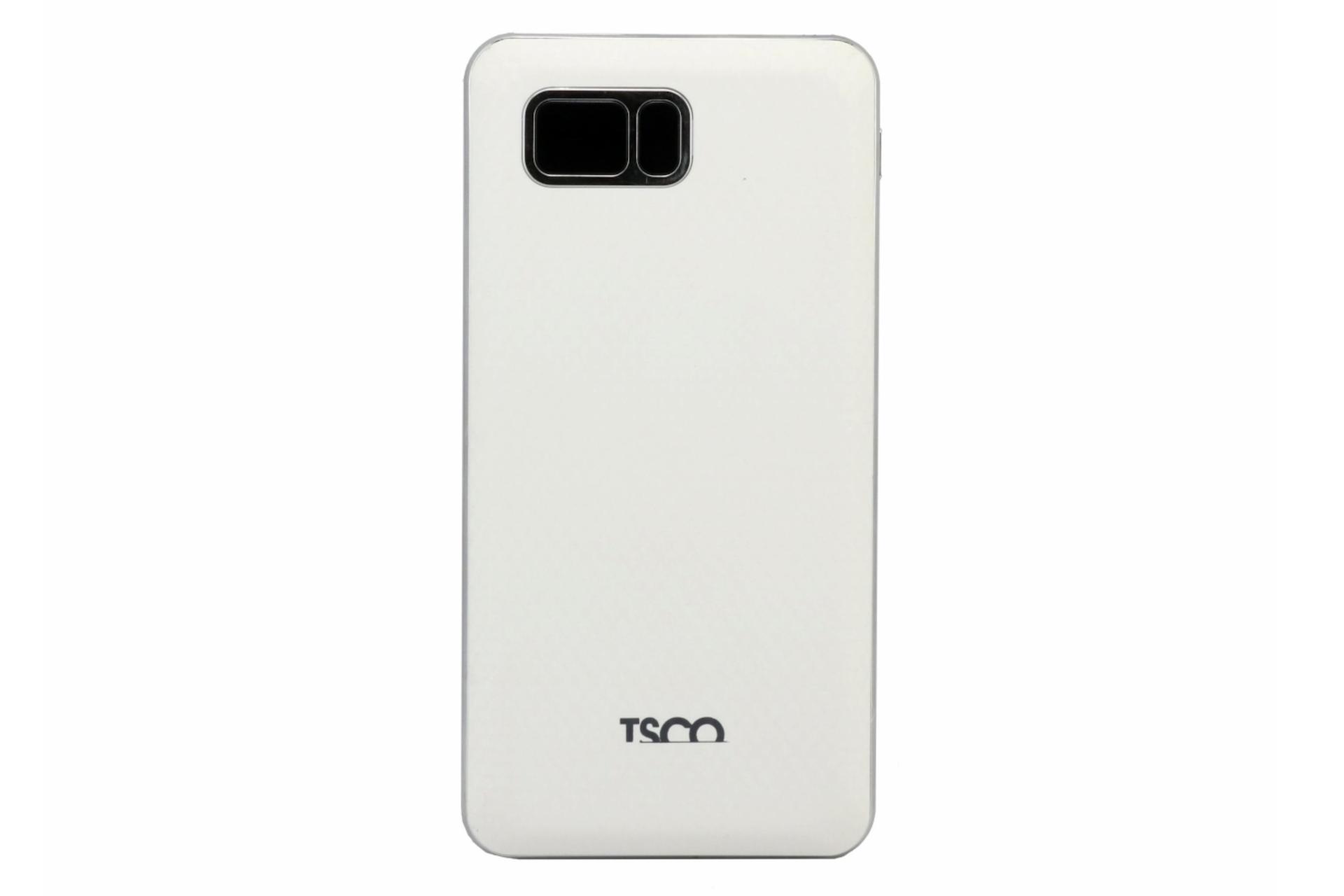 پاور بانک تسکو Tsco TP 863L 15000mAh با ظرفیت 15000 میلی‌آمپر ساعت سفید