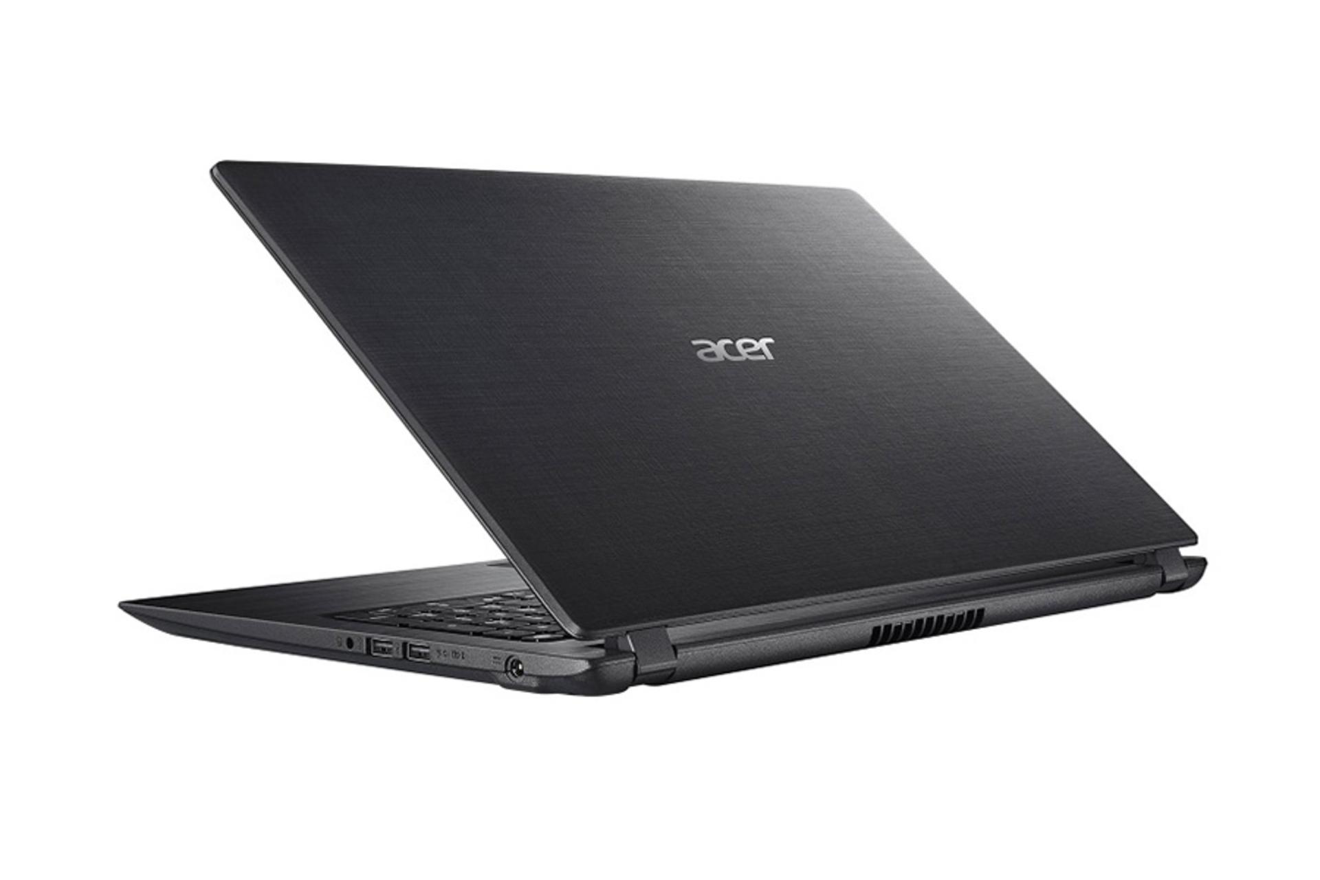 نمای پشت لپ تاپ ایسر اسپایر 3 A315-57G-77KG در حالت باز