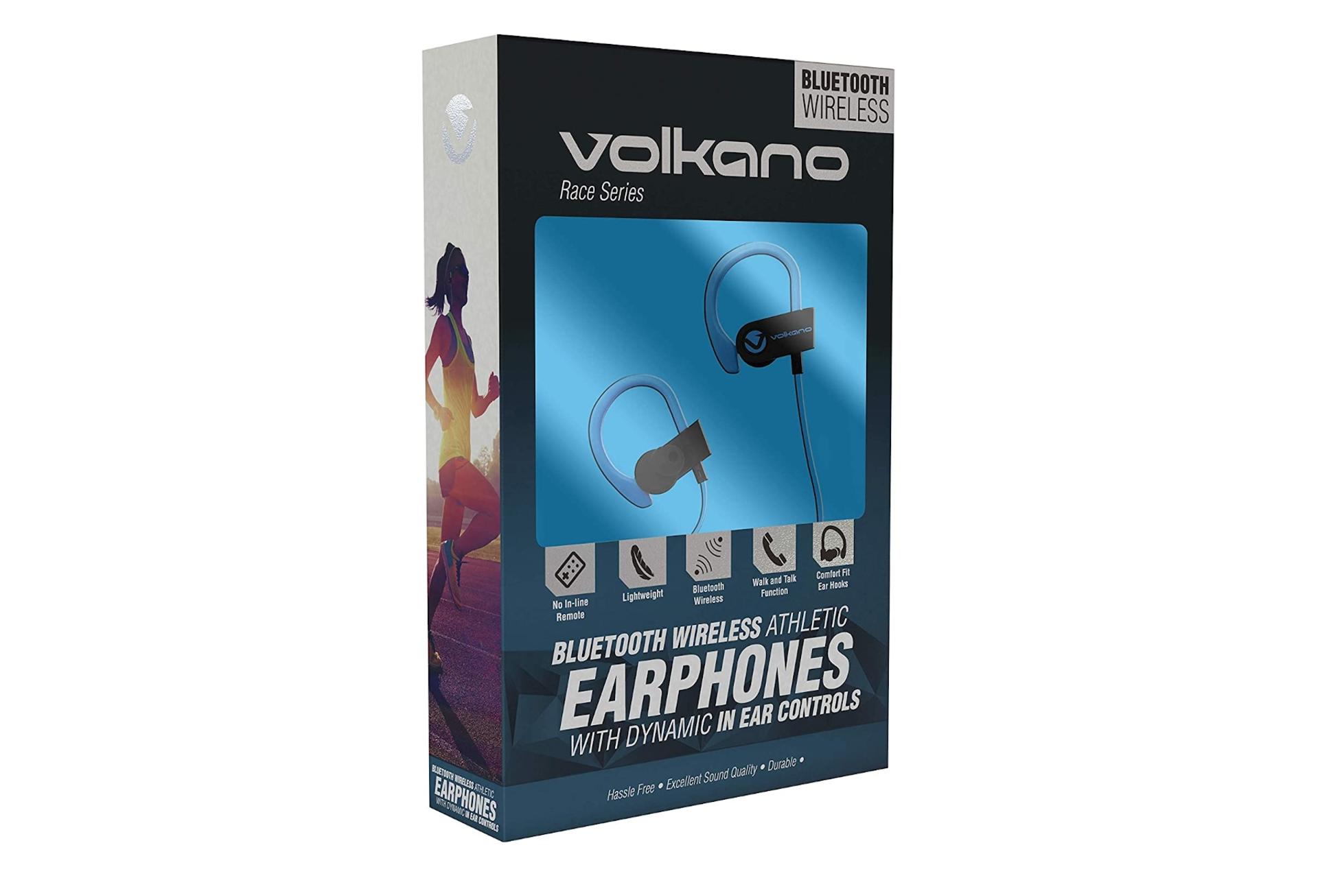 جعبه هدفون بی سیم ولکانو سری ریس Volkano Race Series VK-1008 آبی