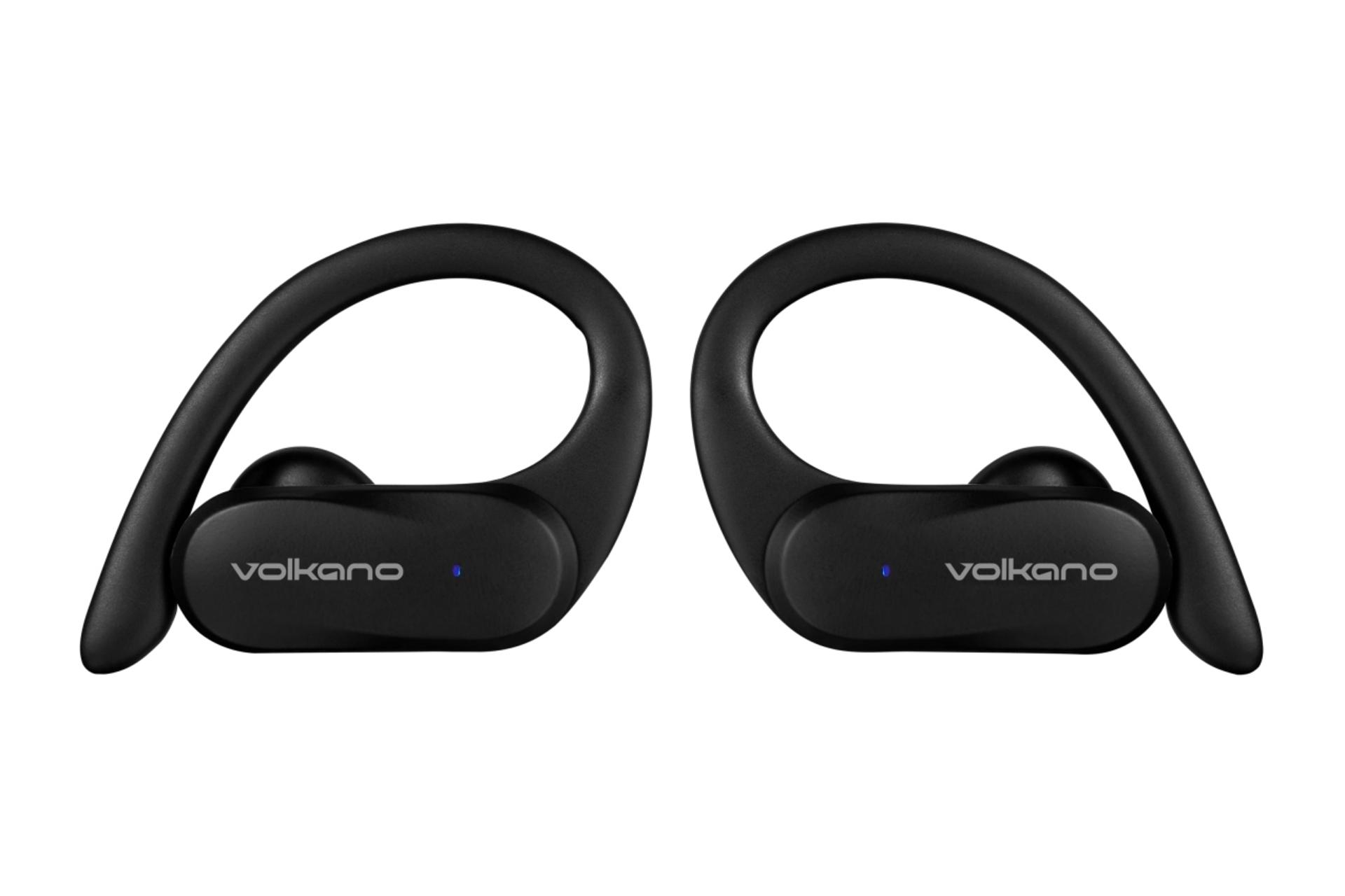 نمای پشت هدفون بی سیم ولکانو Volkano Sprint 2 Series VK-1112-BK NEW