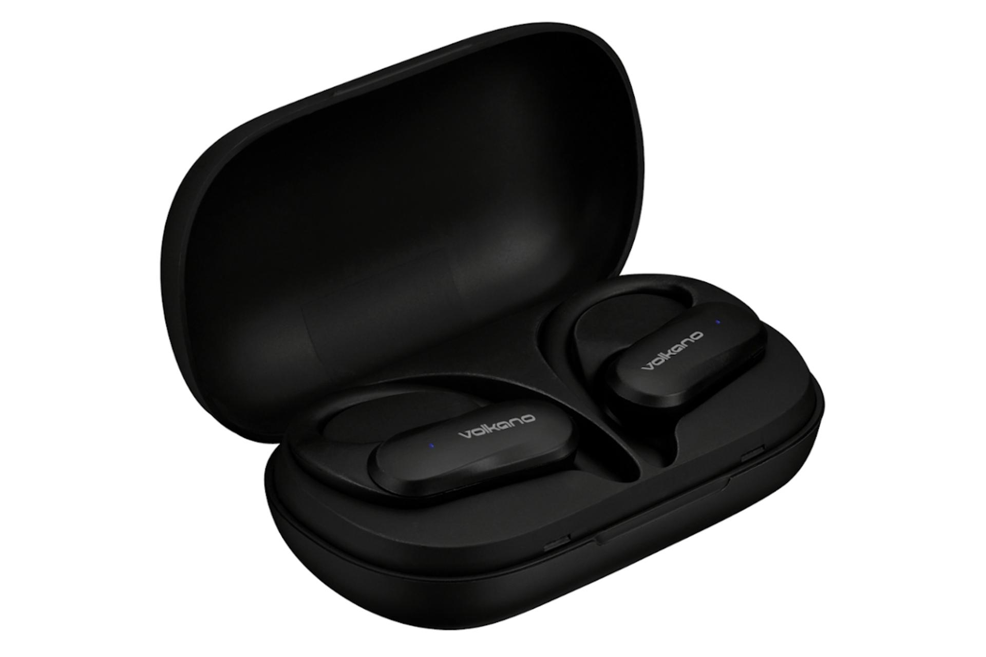 محفظه شارژ هدفون بی سیم ولکانو Volkano Sprint 2 Series VK-1112-BK NEW