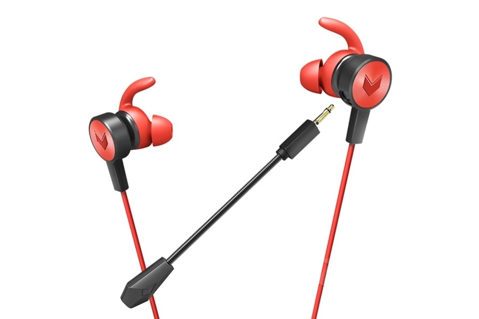 میکروفون هدفون رپو Rapoo VM150 قرمز