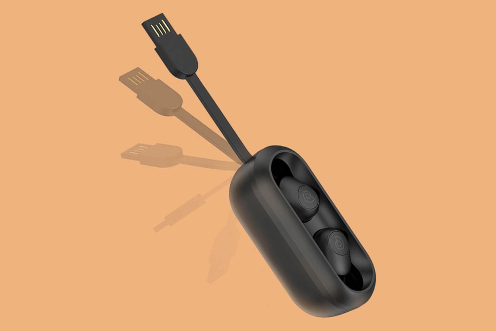 کابل شارژ ایرباد بی سیم هایلو Haylou GT2