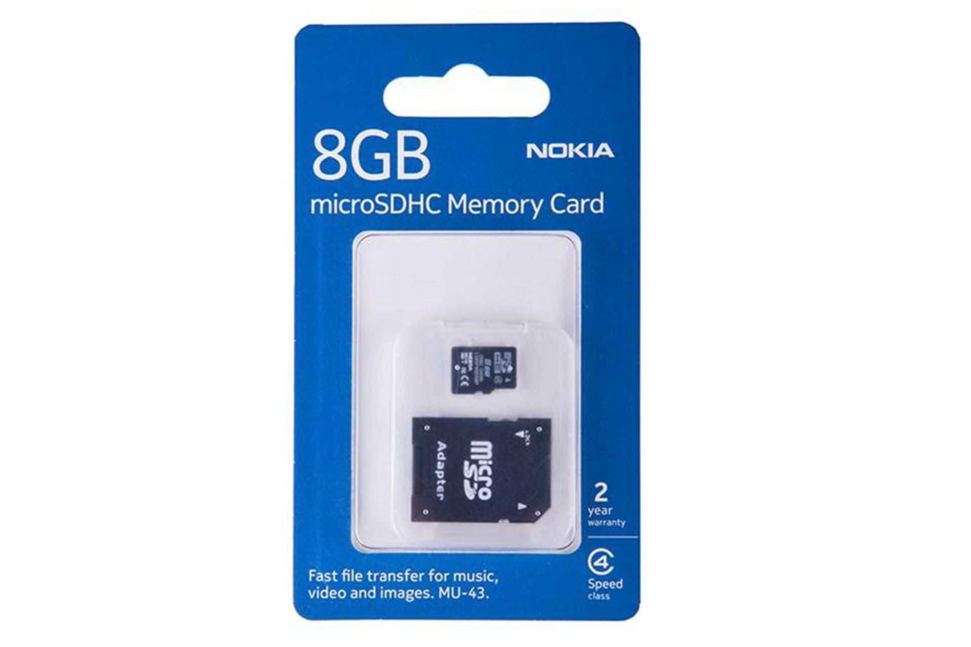 Nokia MU-43 microSDHC Class 4 8GB