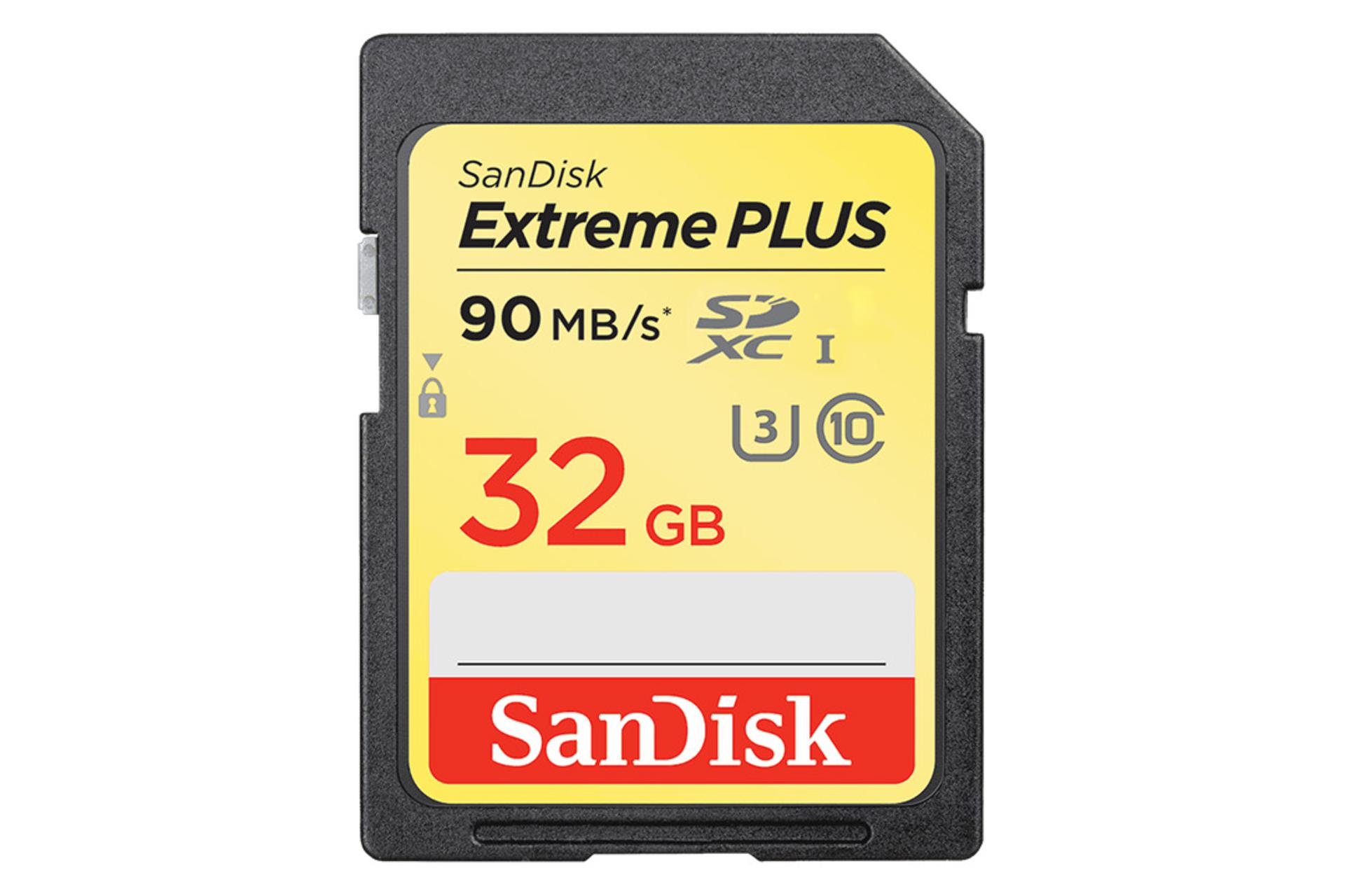 SanDisk Extreme Plus SDXC Class 10 UHS-I U3 32GB