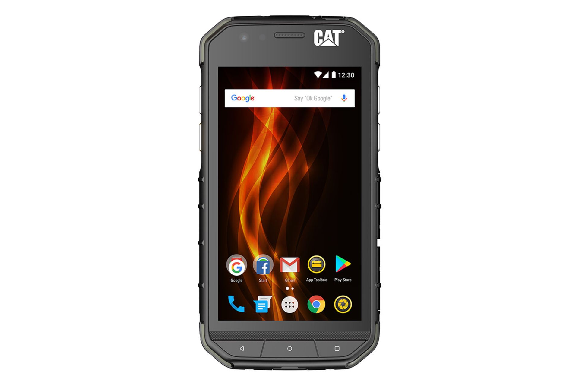 نمای جلو موبایل اس 31 کت رنگ مشکی