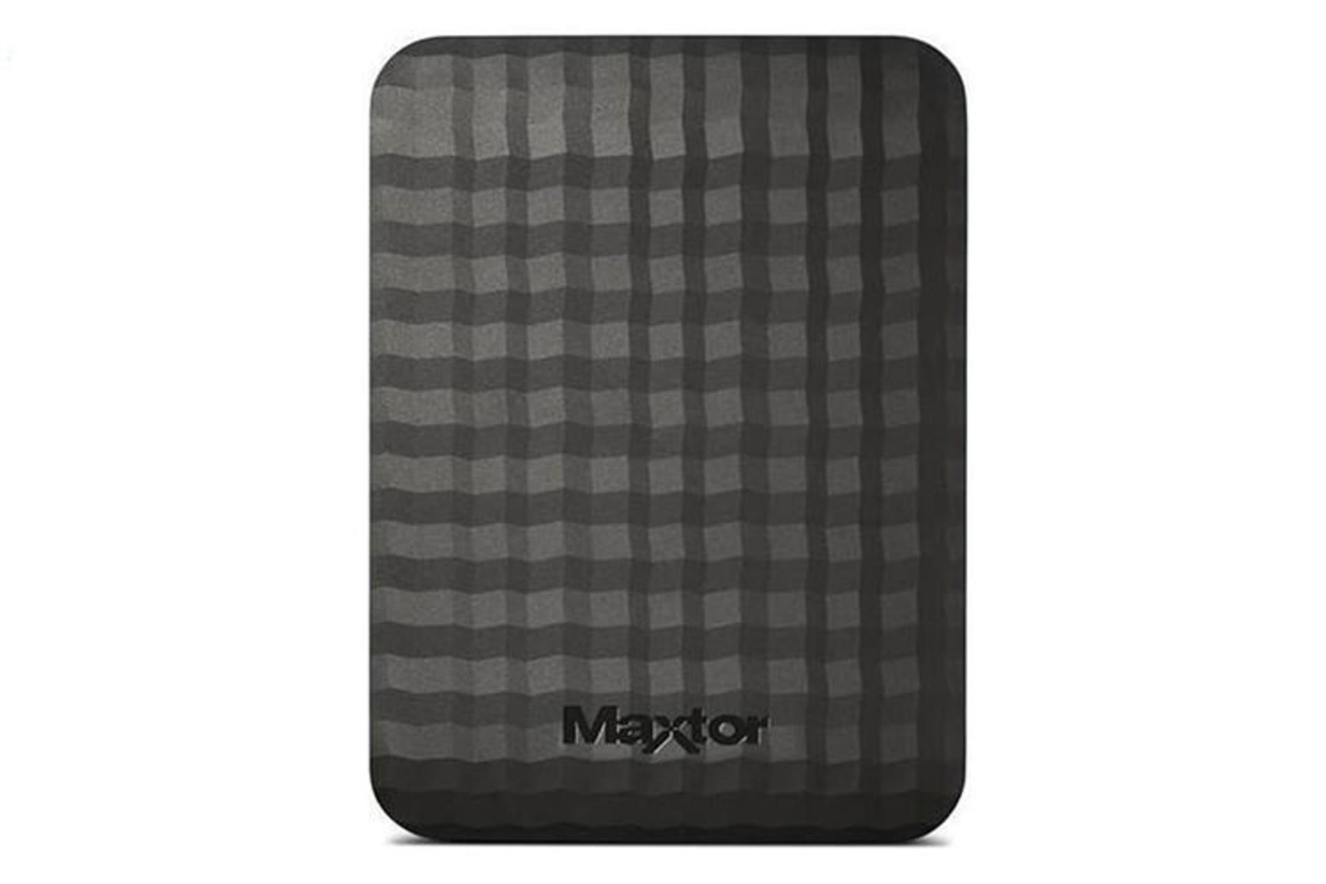 نمای جلو هارد دیسک مکستور M3 ظرفیت 1 ترابایت رنگ مشکی