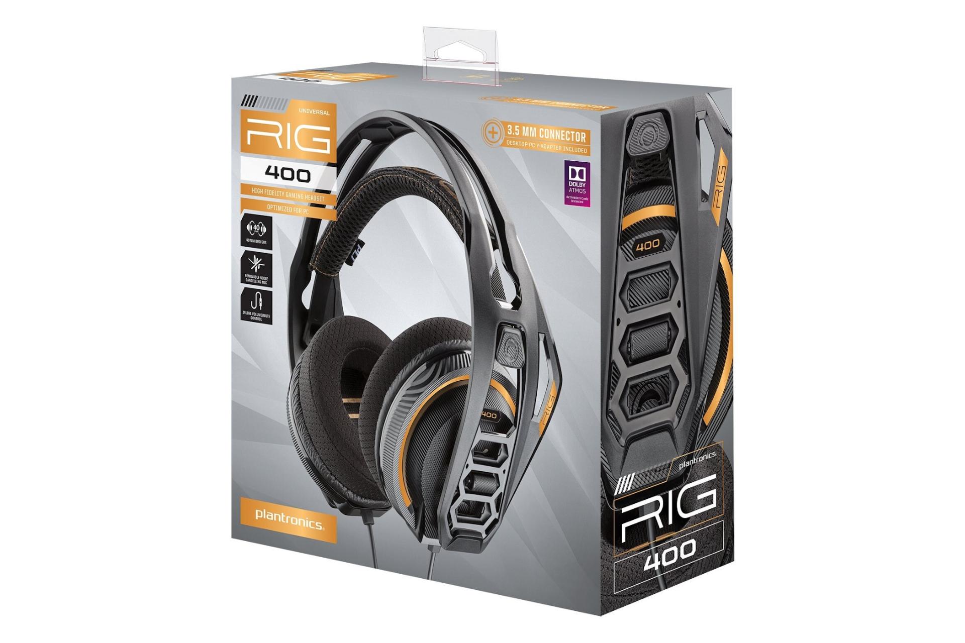 جعبه هدست گیمینگ پلنترونیکس Plantronics RIG 400