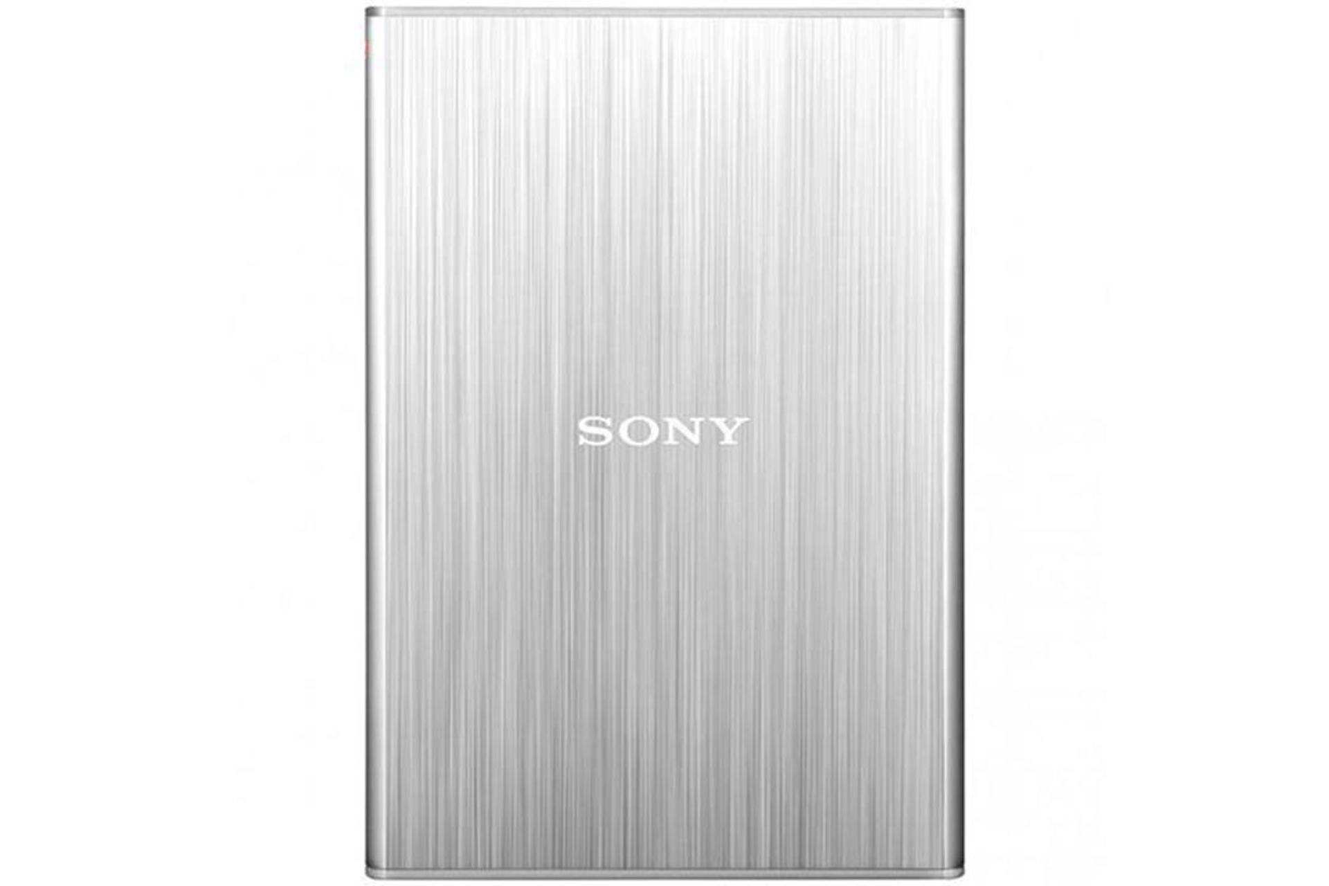 نمای جلو هارد دیسک سونی HD-SL1 ظرفیت 1 ترابایت رنگ نقره ای