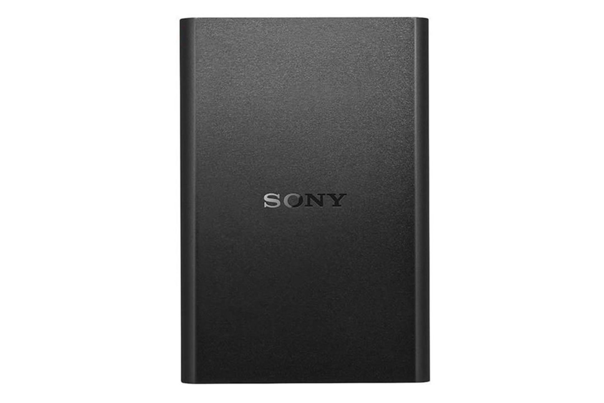 نمای جلو هارد دیسک سونی HD-SL1 ظرفیت 1 ترابایت رنگ مشکی