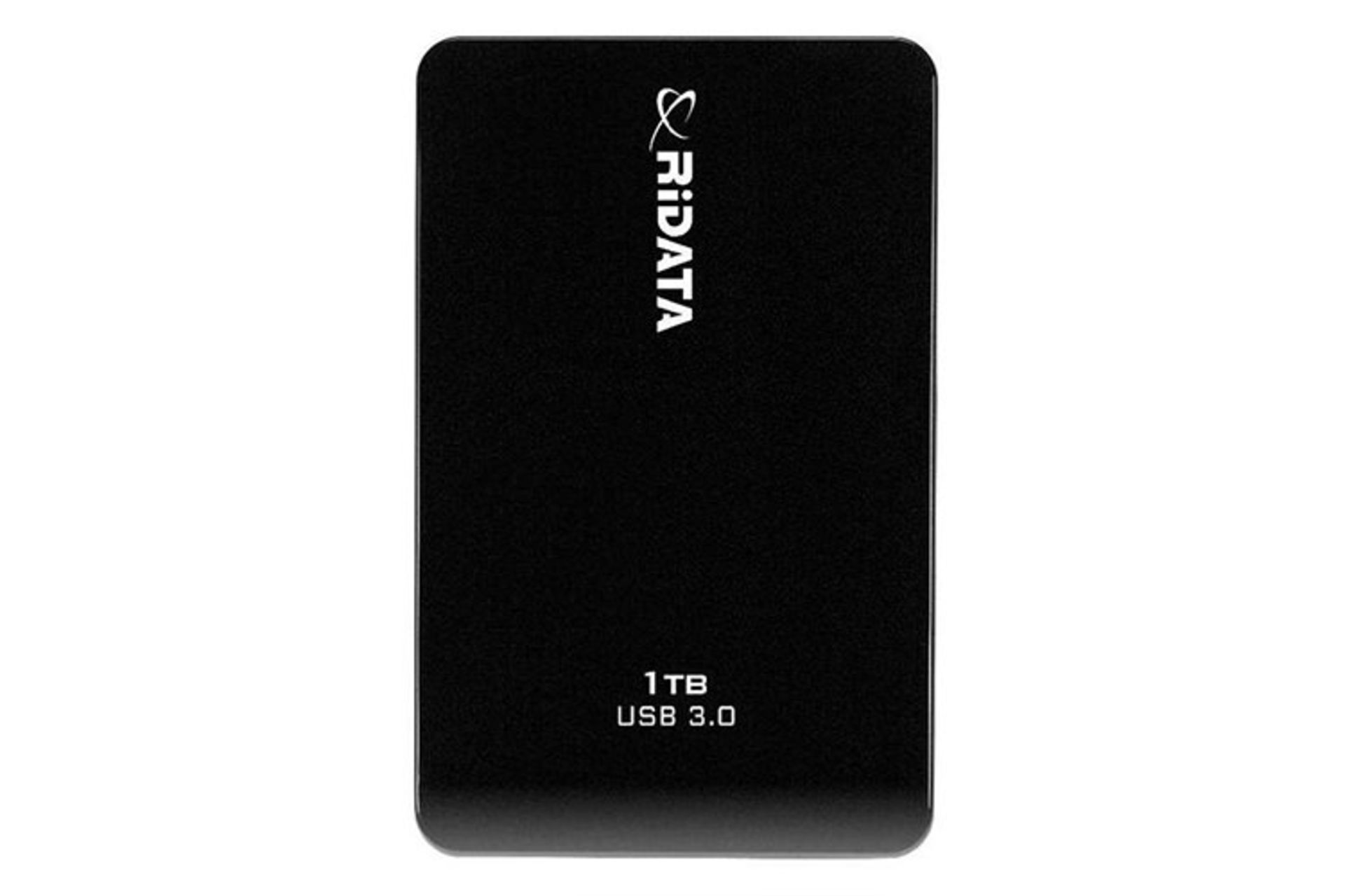 نمای جلو هارد دیسک ری دیتا RPDE30 ظرفیت 1 ترابایت رنگ مشکی