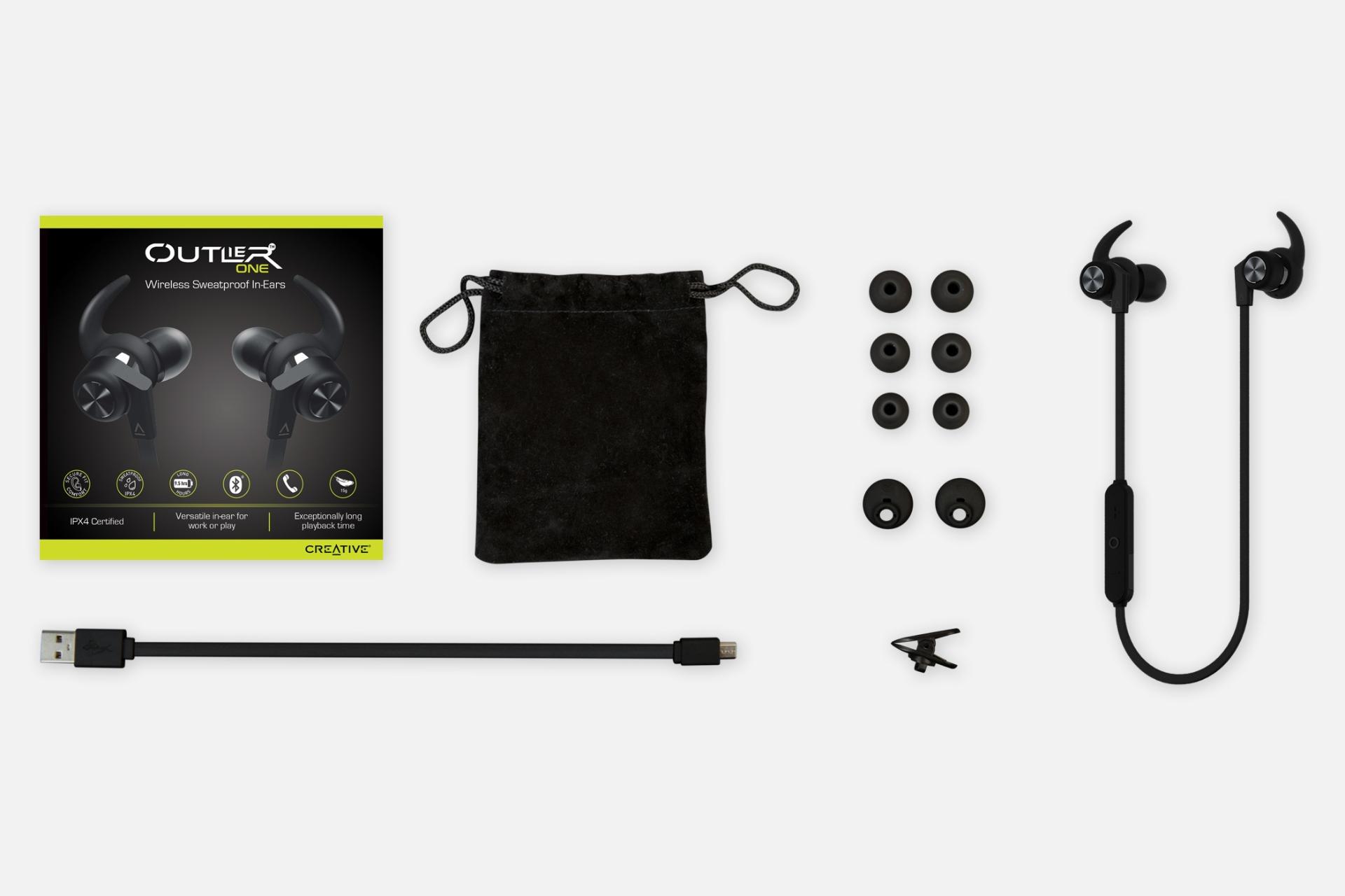 اقلام همراه هدفون بی سیم کریتیو Creative Outlier ONE