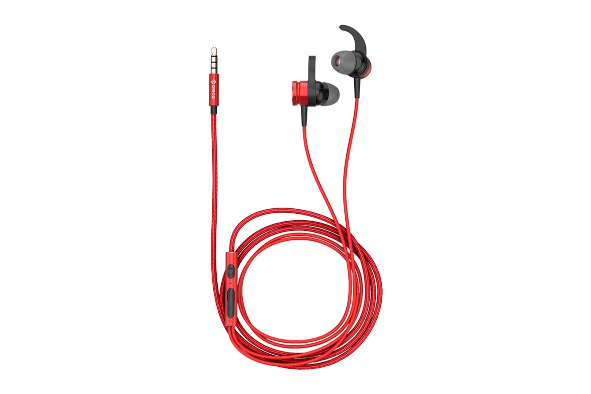 نمای روبرو هدفون اوریکو Orico Soundplus-RS1 قرمز