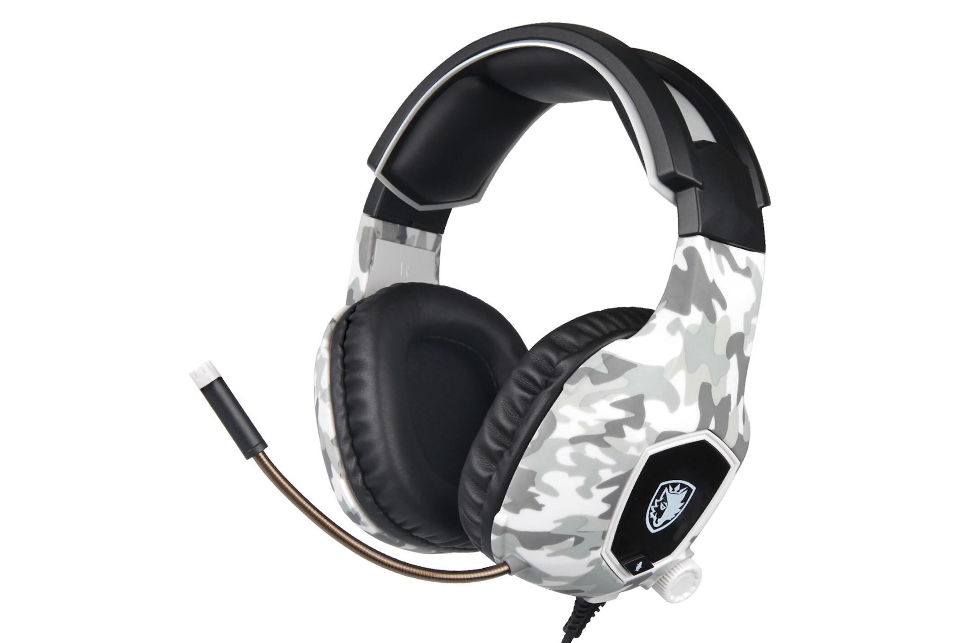 هدست گیمینگ سادس SADES SA-818 پلنگی سفید