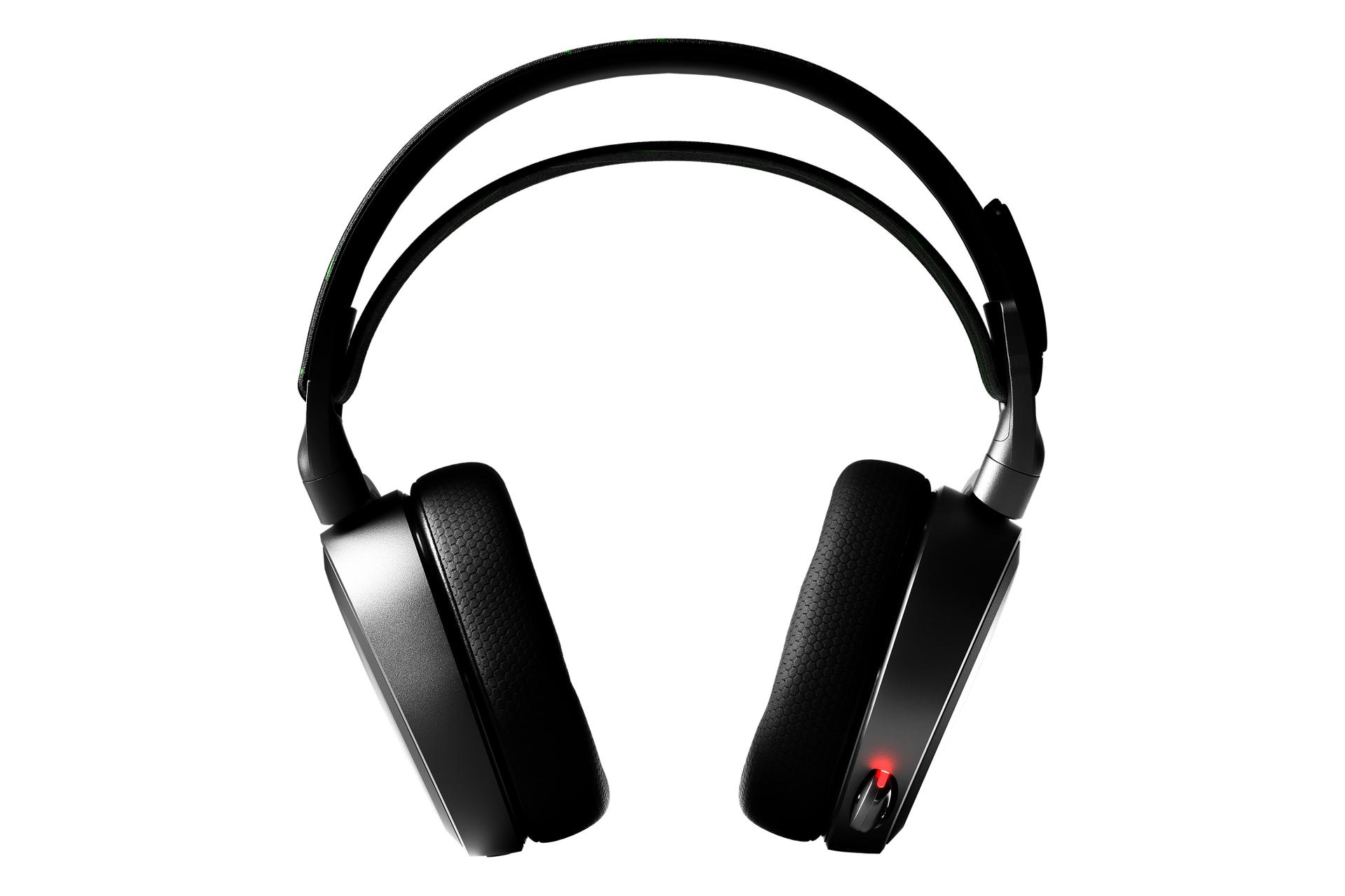 نمای روبرو هدست گیمینگ استیل سریز SteelSeries Arctis 9X