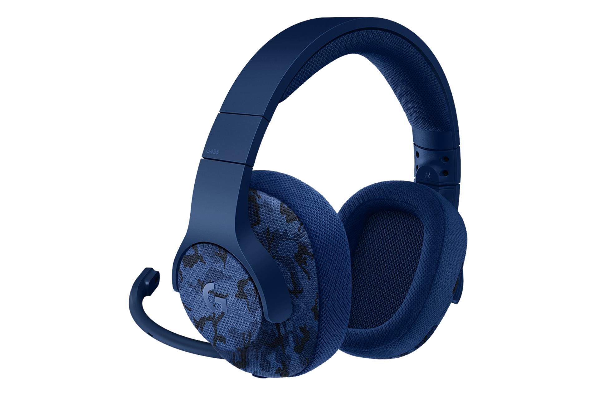 هدفون باسیم گیمینگ لاجیتک G433 آبی