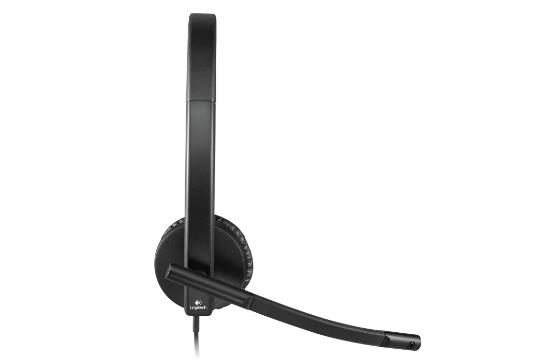 نمای جانبی هدست لاجیتک Logitech H570E Mono