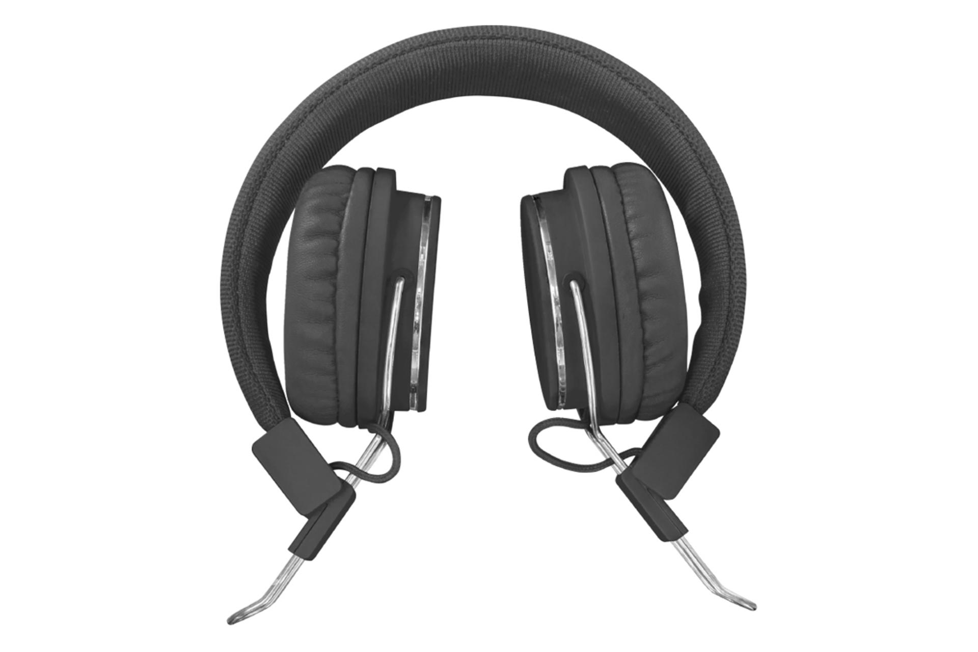 طراحی کامپکت هدفون بی سیم تراست Trust Ziva Foldable مشکی