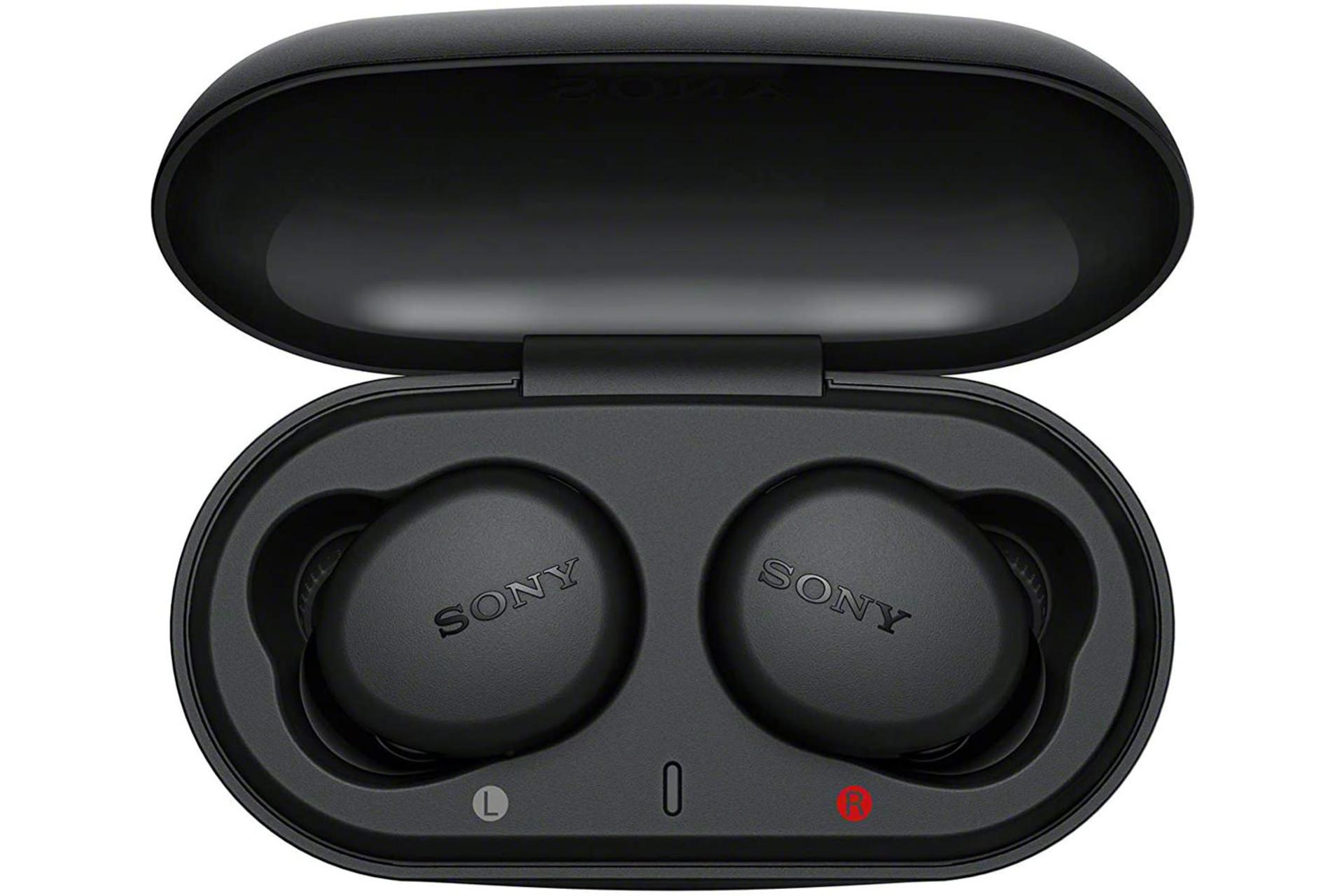 ایرباد های هدفون سونی Sony WF-XB700 در کیس شارژ