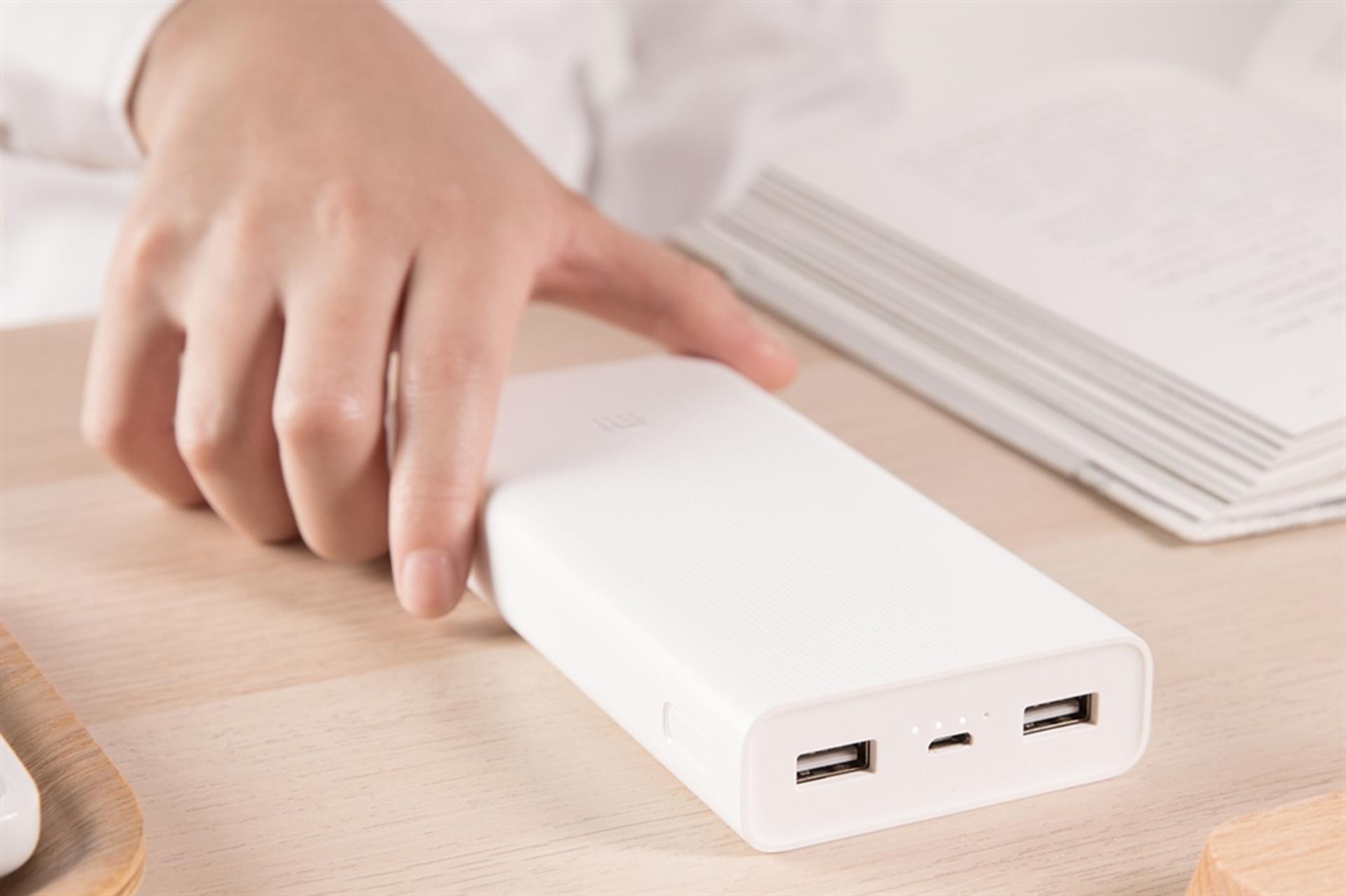 پاور بانک شیائومی می پاوربانک Xiaomi Mi Power Bank 2i PLM06ZM 20000mAh با ظرفیت 20000 میلی‌آمپر سا