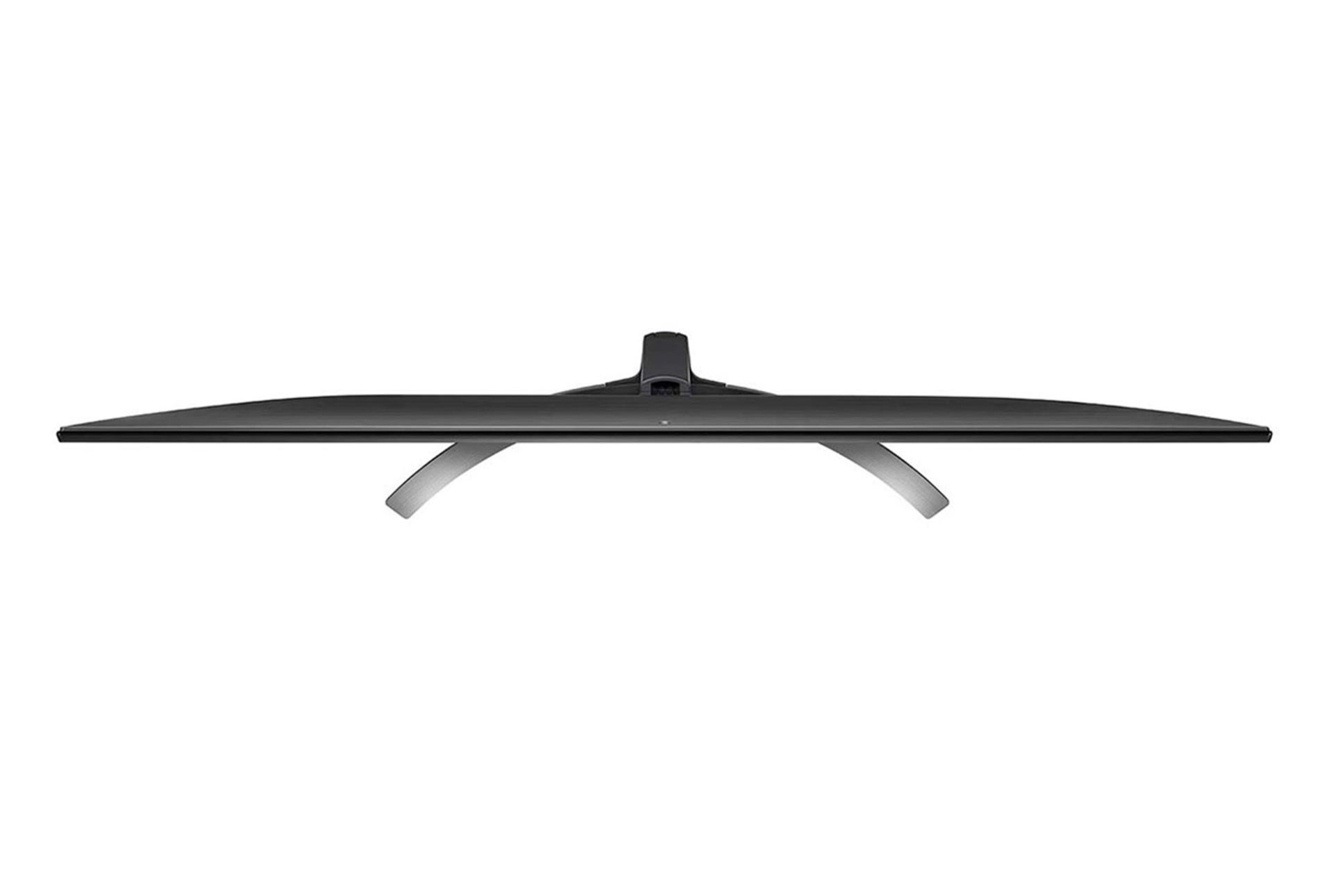 نمای بالا تلویزیون SM8100 مدل 49 اینچ و نمایش ضخامت / LG SM8100