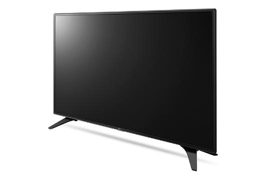 نمای نیمرخ تلویزیون ال جی LH600T مدل 55 اینچ با صفحه خاموش