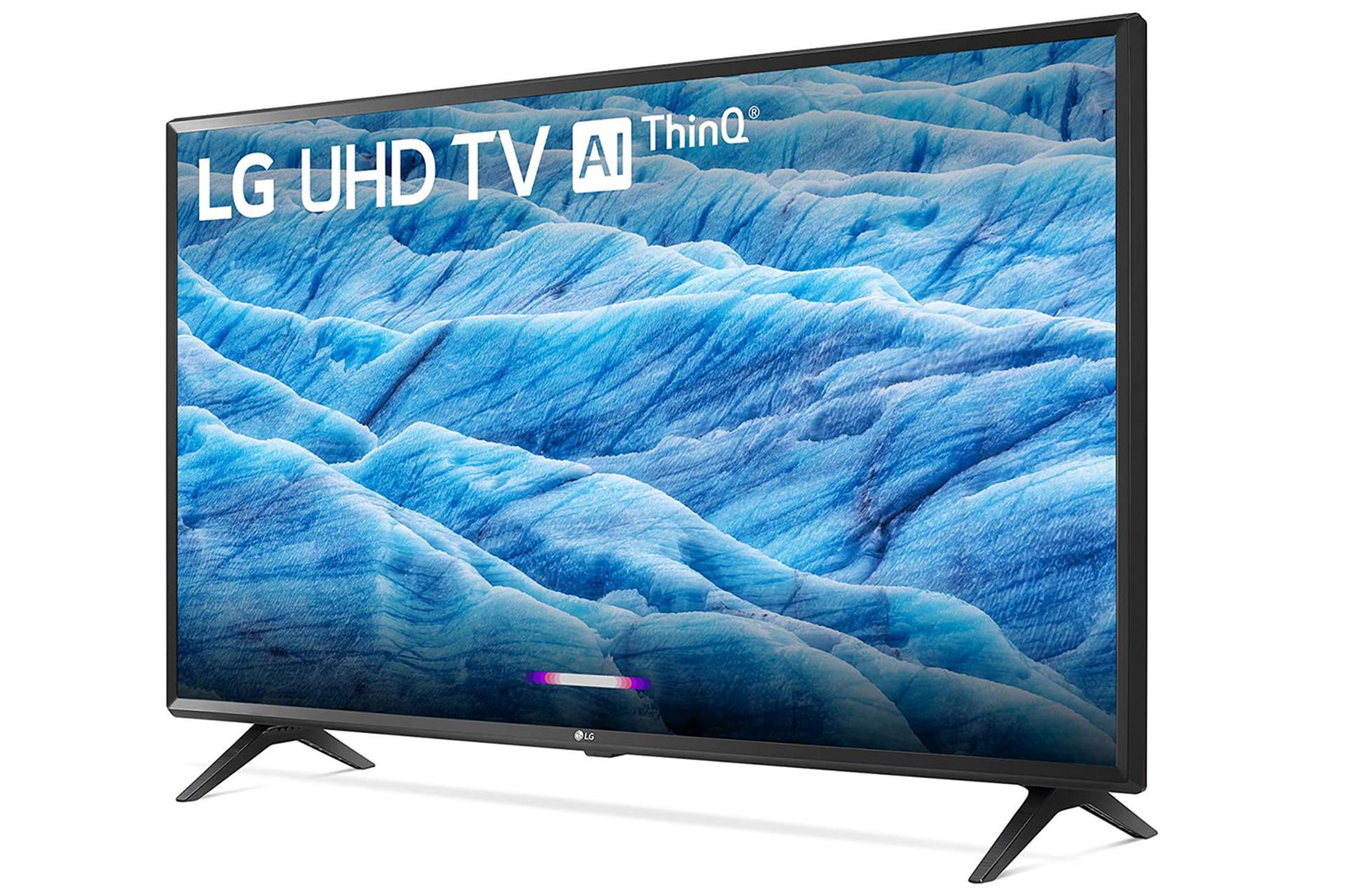 نمای نیمرخ تلویزیون ال جی LG 49UM7100