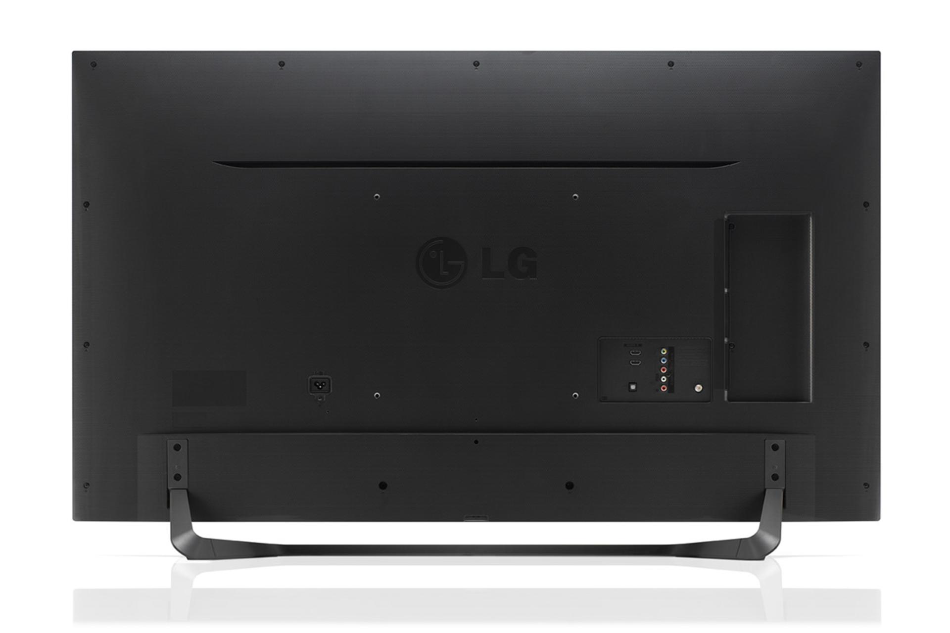 نمای پشت تلویزیون ال جی UF7700 مدل 49 اینچ
