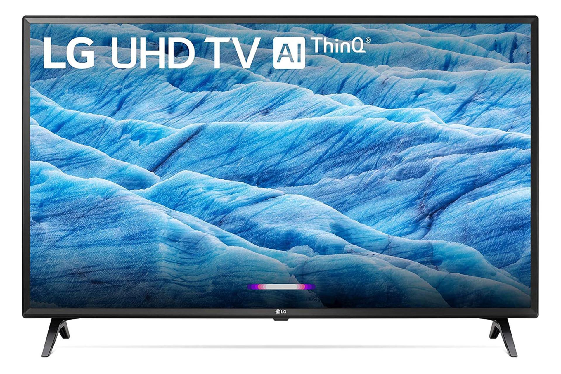 نمای جلو تلویزیون ال جی LG 49UM7100