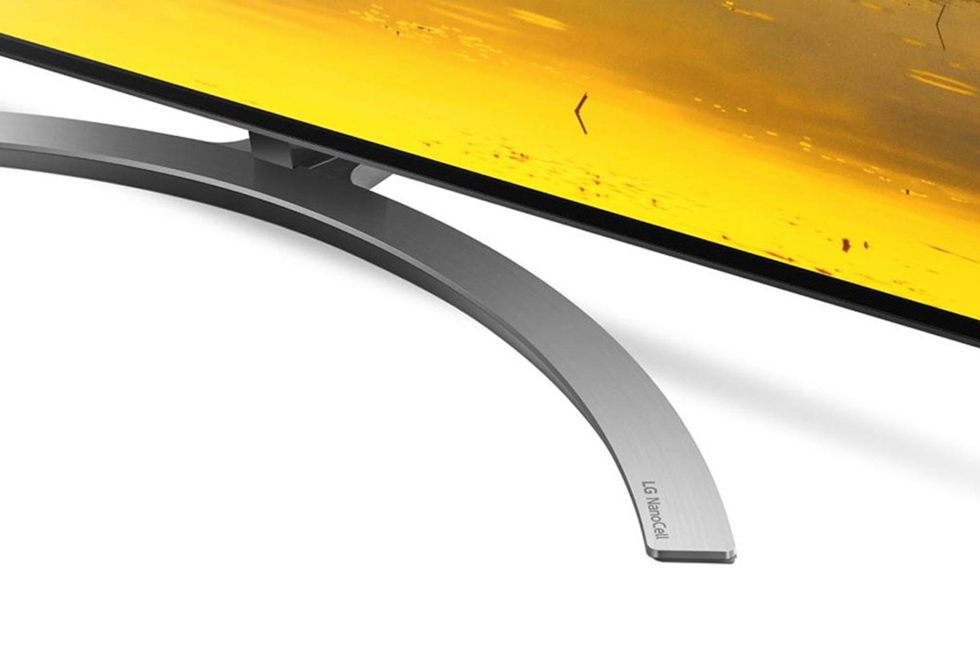 نمای پایه تلویزیون ال جی SM9000 مدل 65 اینچ