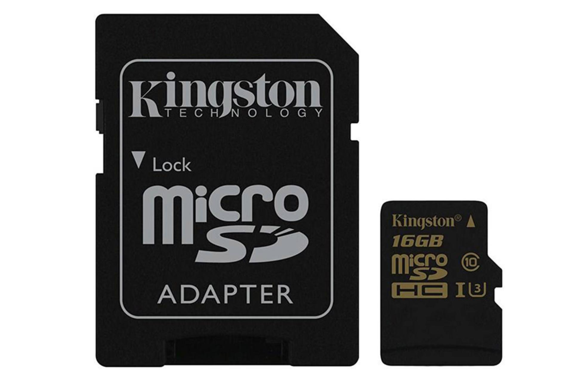 Kingston Gold microSDHC Class 10 UHS-I U3 16GB