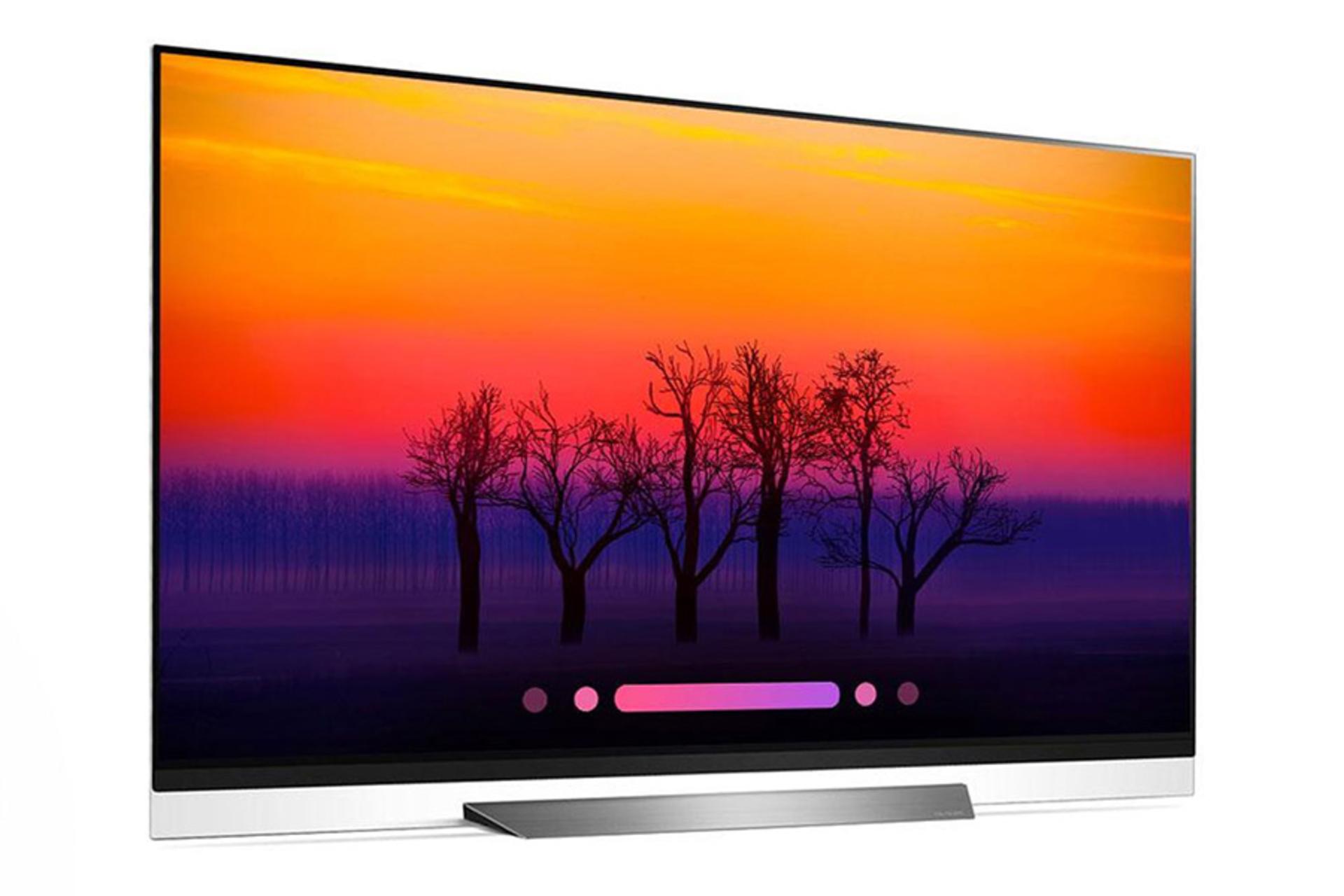 نمای نیمرخ تلویزیون الجی OLED65E8 مدل 65 اینچ