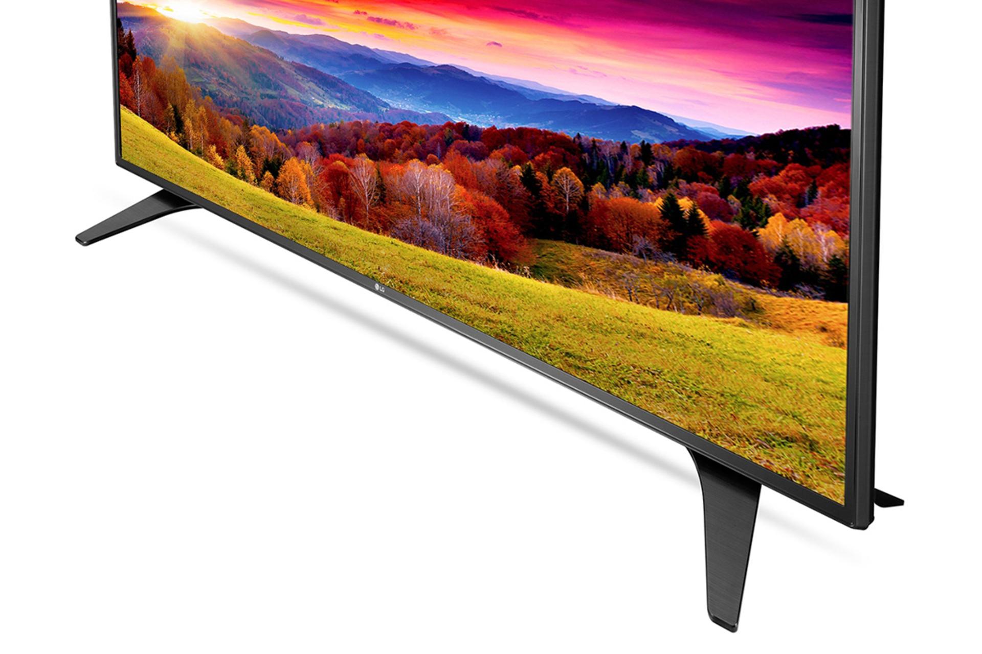 نمای پایه تلویزیون ال جی LH602 مدل 55 اینچ