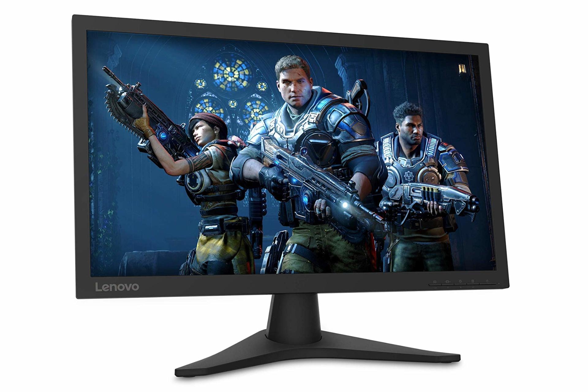 نمای چپ مانیتور لنوو 24 اینچ مدل Lenovo G24-10 FHD 65FDGAC2