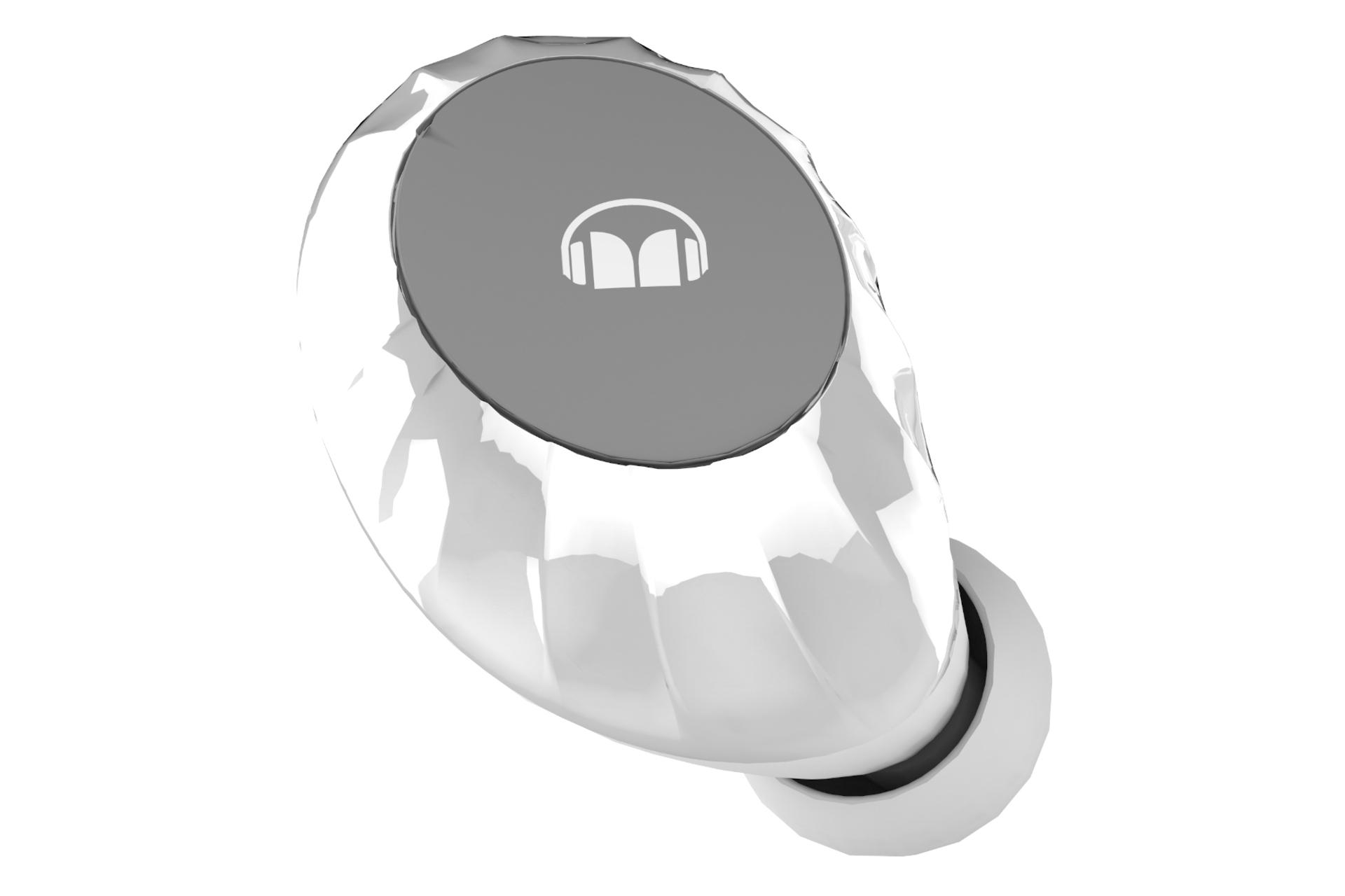 ایرباد چپ بی سیم مانستر Monster Clarity HD Airlinks نقره ای