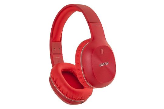 نمای پایین هدفون بی سیم ادیفایر Edifier W800BT قرمز