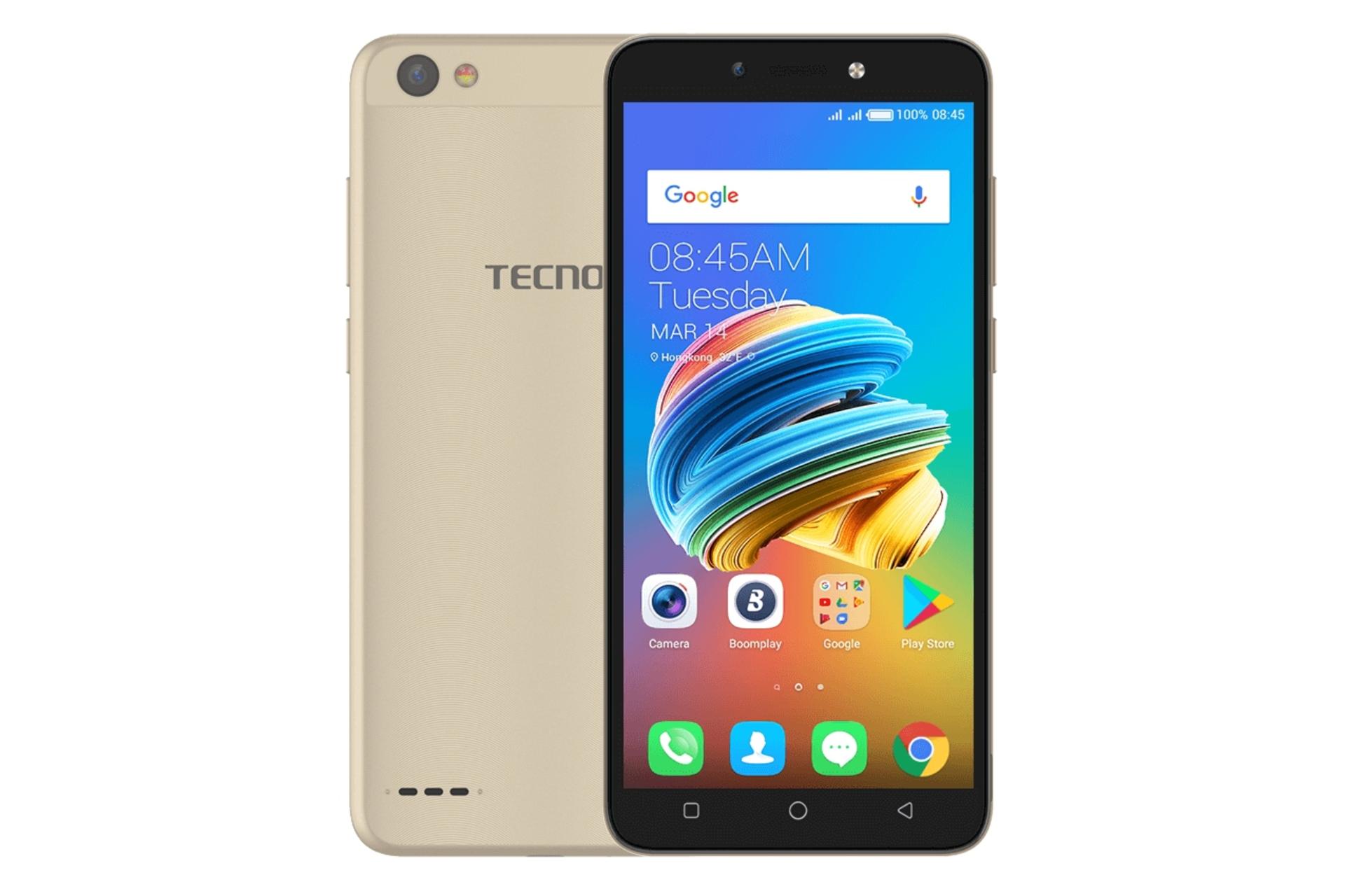 گوشی موبایل پاپ 1 تکنو Tecno Pop 1 طلایی
