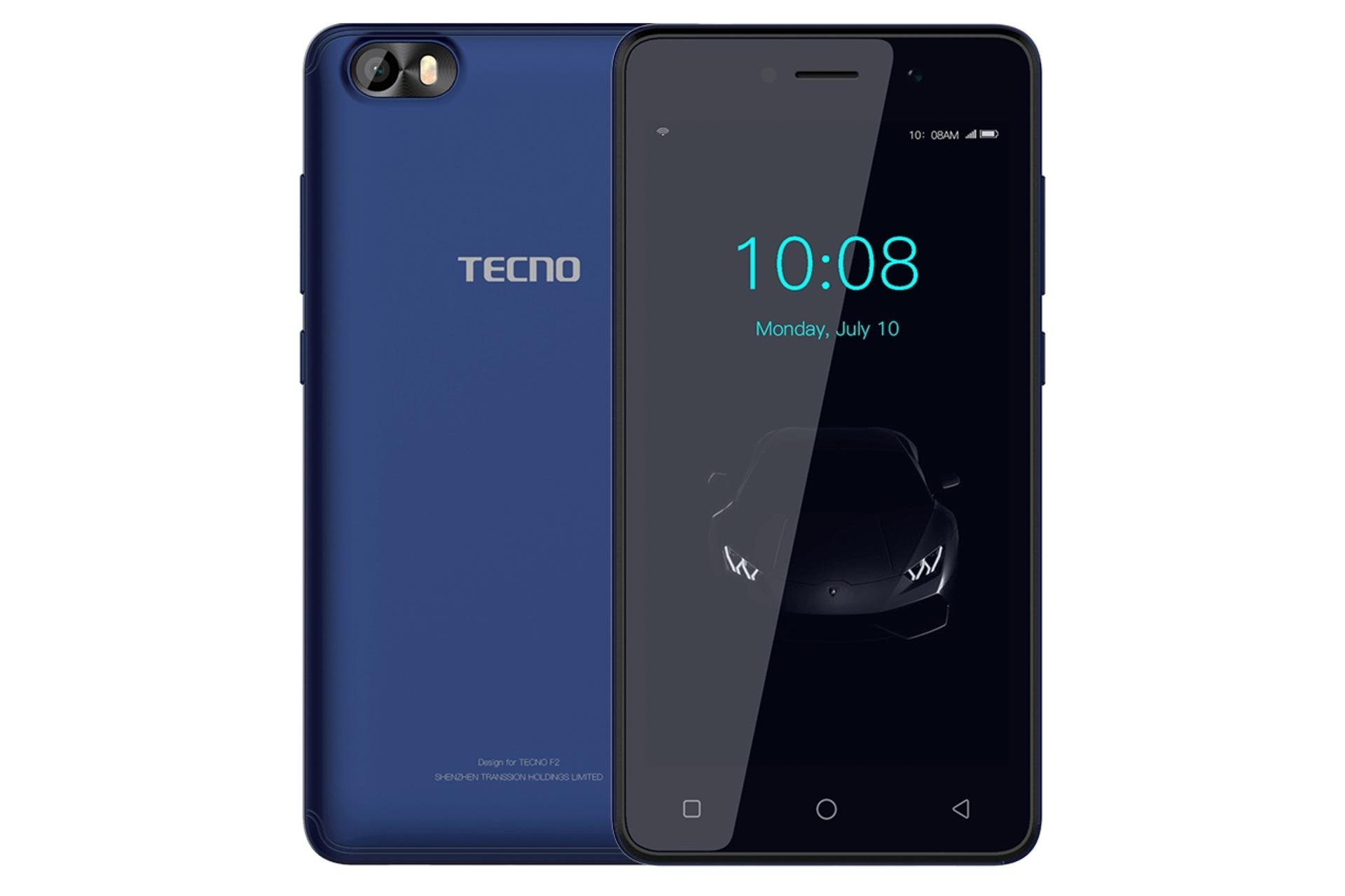 گوشی موبایل اف 2 تکنو Tecno F2 آبی تیره