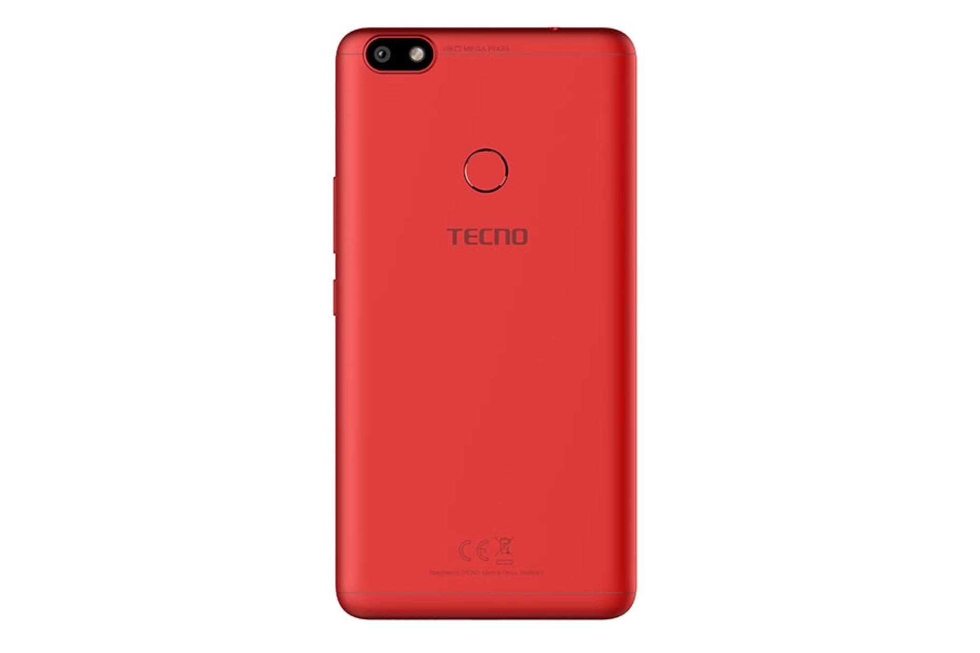 پنل پشت گوشی موبایل اسپارک پلاس تکنو Tecno Spark Plus قرمز