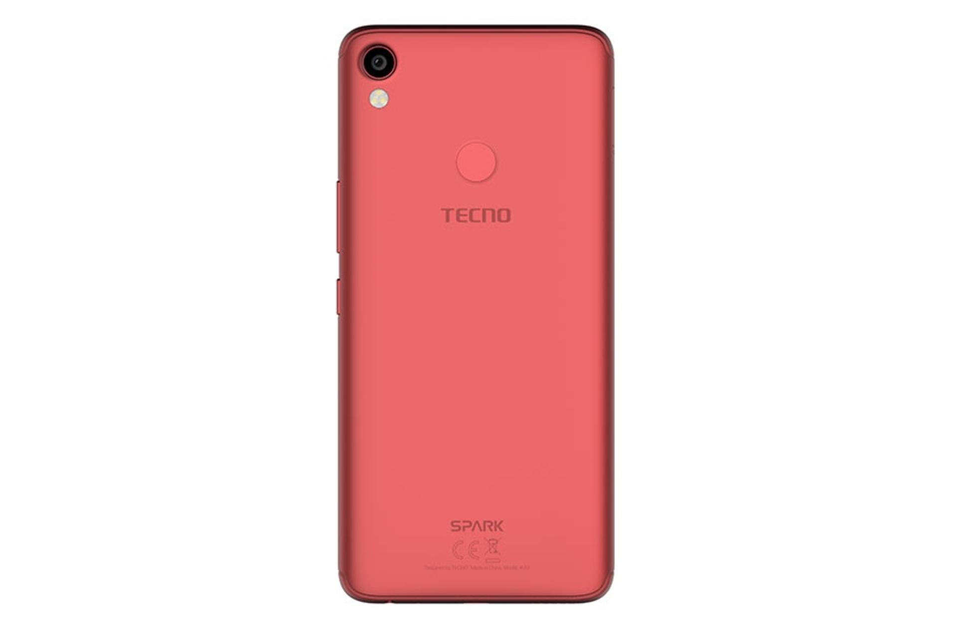 پنل پشت گوشی موبایل اسپارک 2 تکنو Tecno Spark 2 قرمز