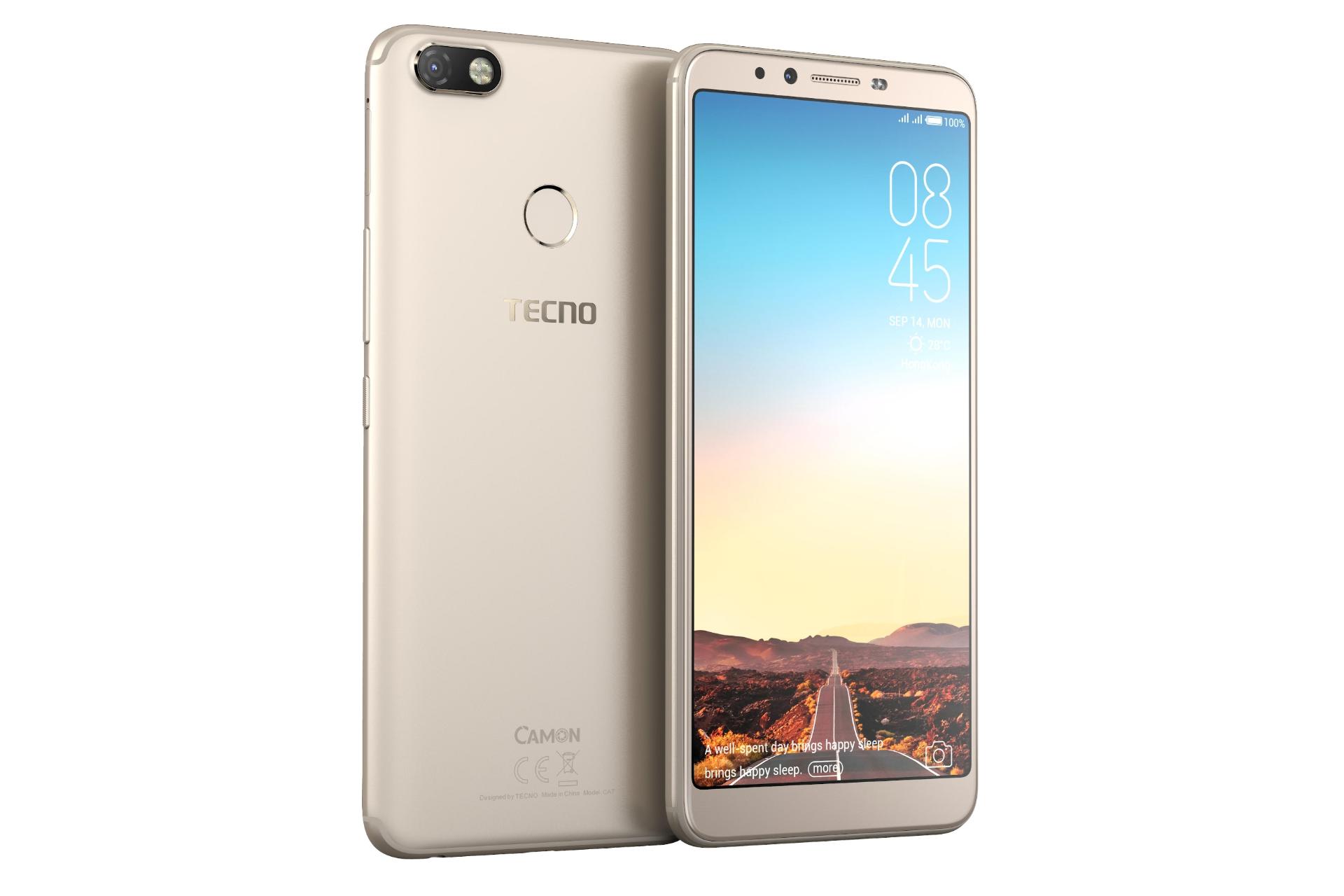 گوشی موبایل کمون ایکس تکنو Tecno Camon X طلایی