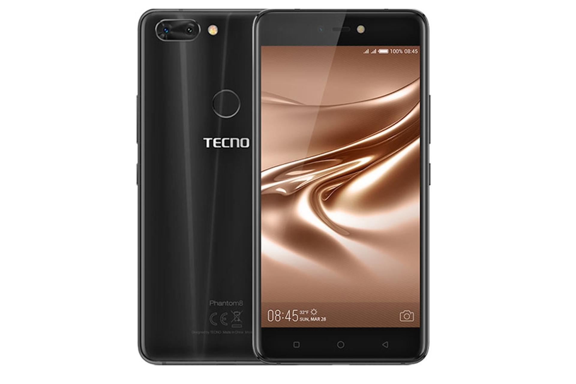 گوشی موبایل فانتوم 8 تکنو Tecno Phantom 8 مشکی