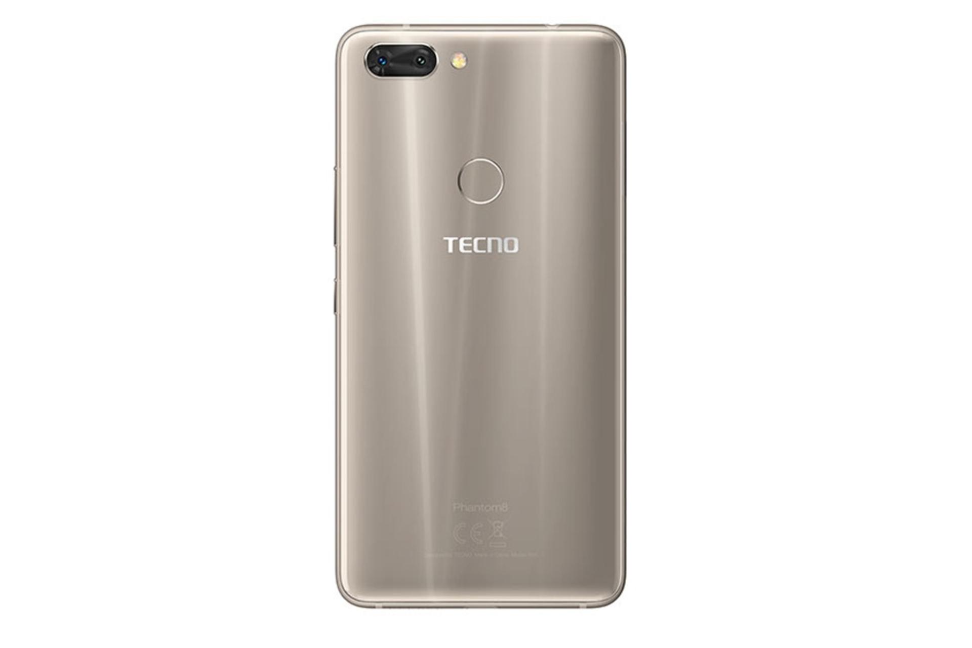 پنل پشت گوشی موبایل فانتوم 8 تکنو Tecno Phantom 8 طلایی