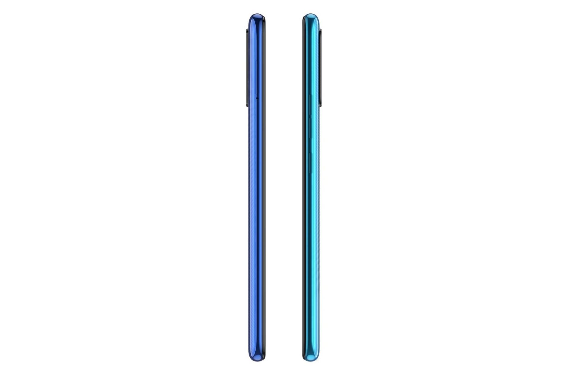 نمای جانبی گوشی موبایل کمون 12 ایر تکنو Tecno Camon 12 Air آبی