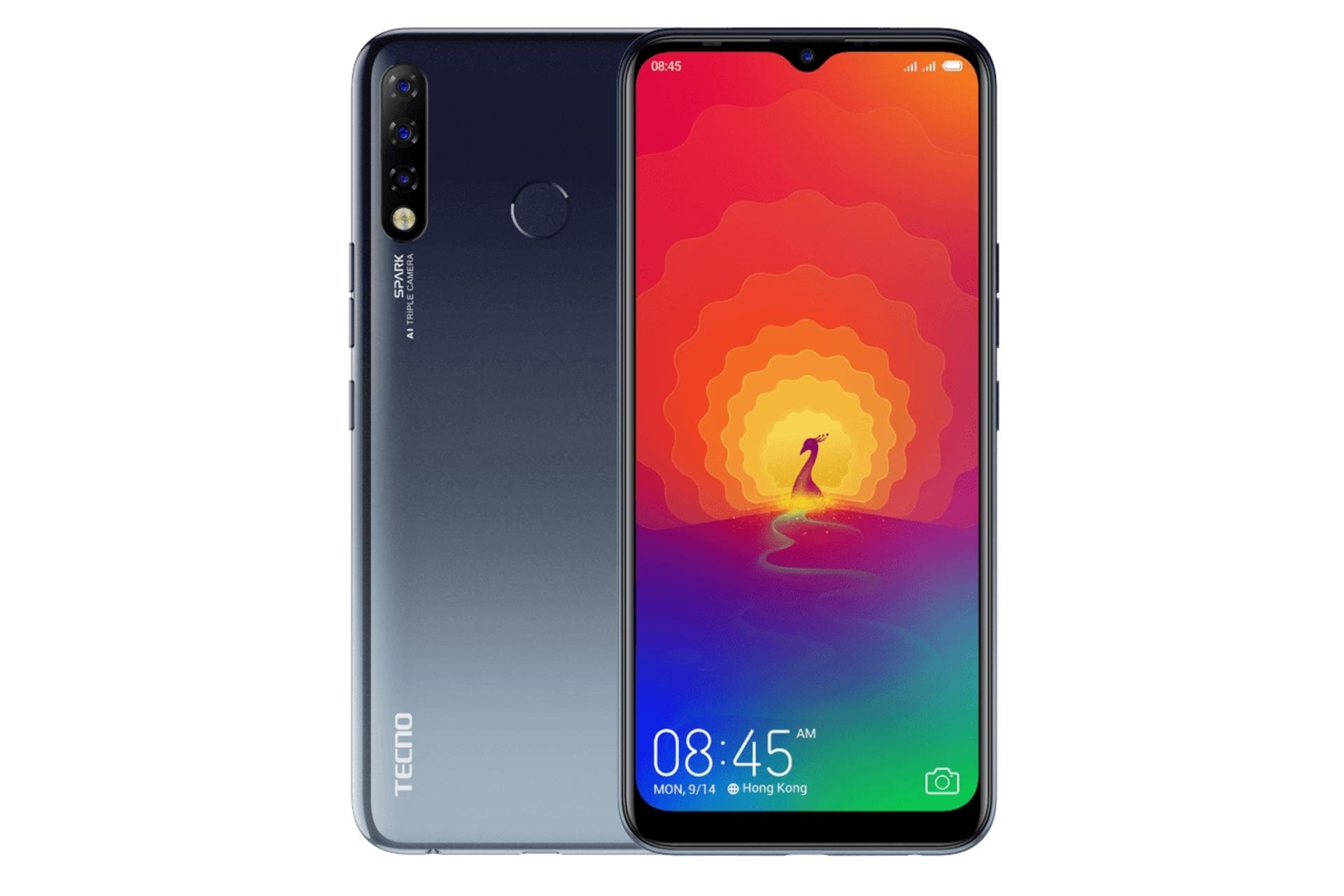 گوشی موبایل اسپارک 4 تکنو Tecno Spark 4 خاکستری تیره