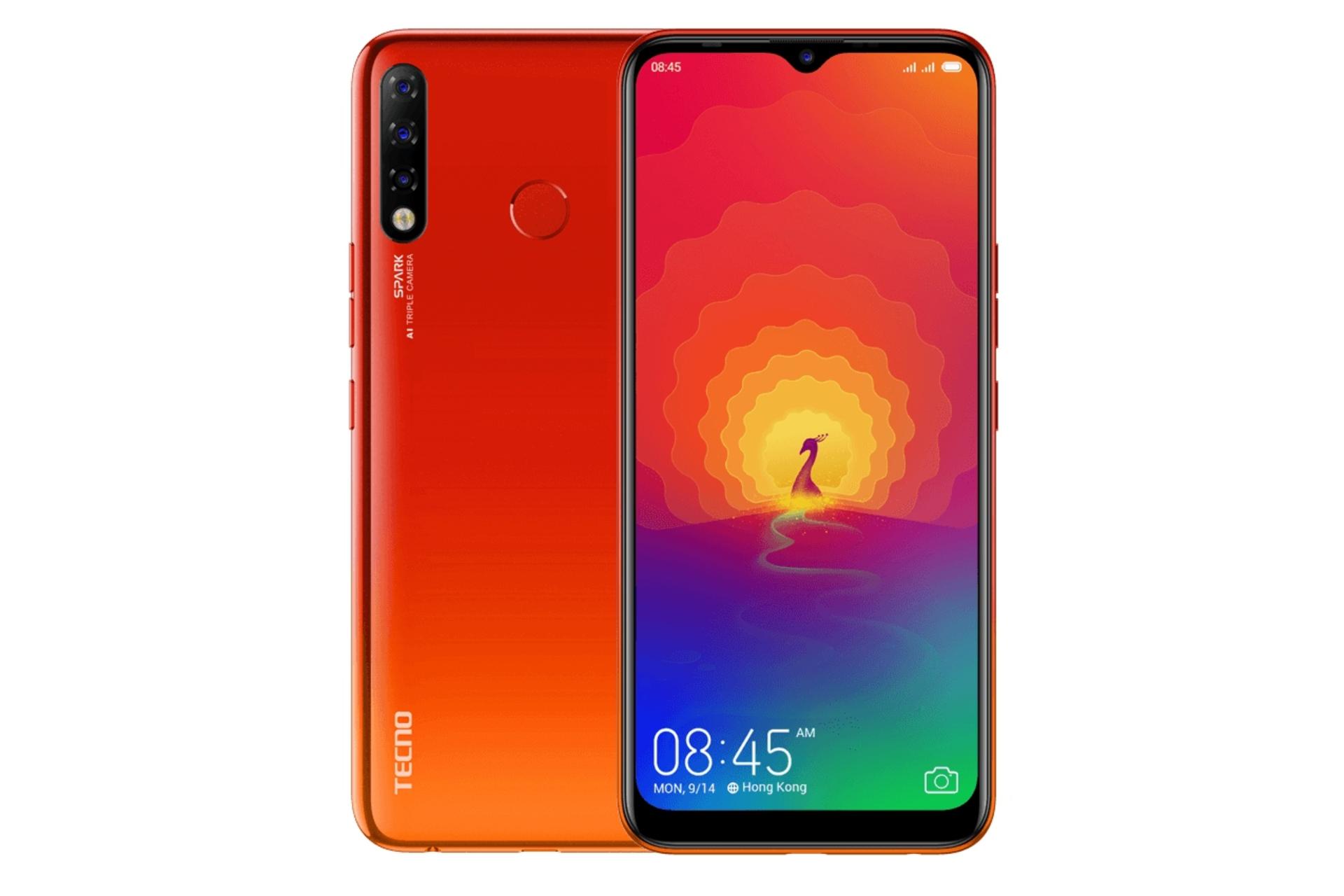 گوشی موبایل اسپارک 4 تکنو Tecno Spark 4 نارنجی